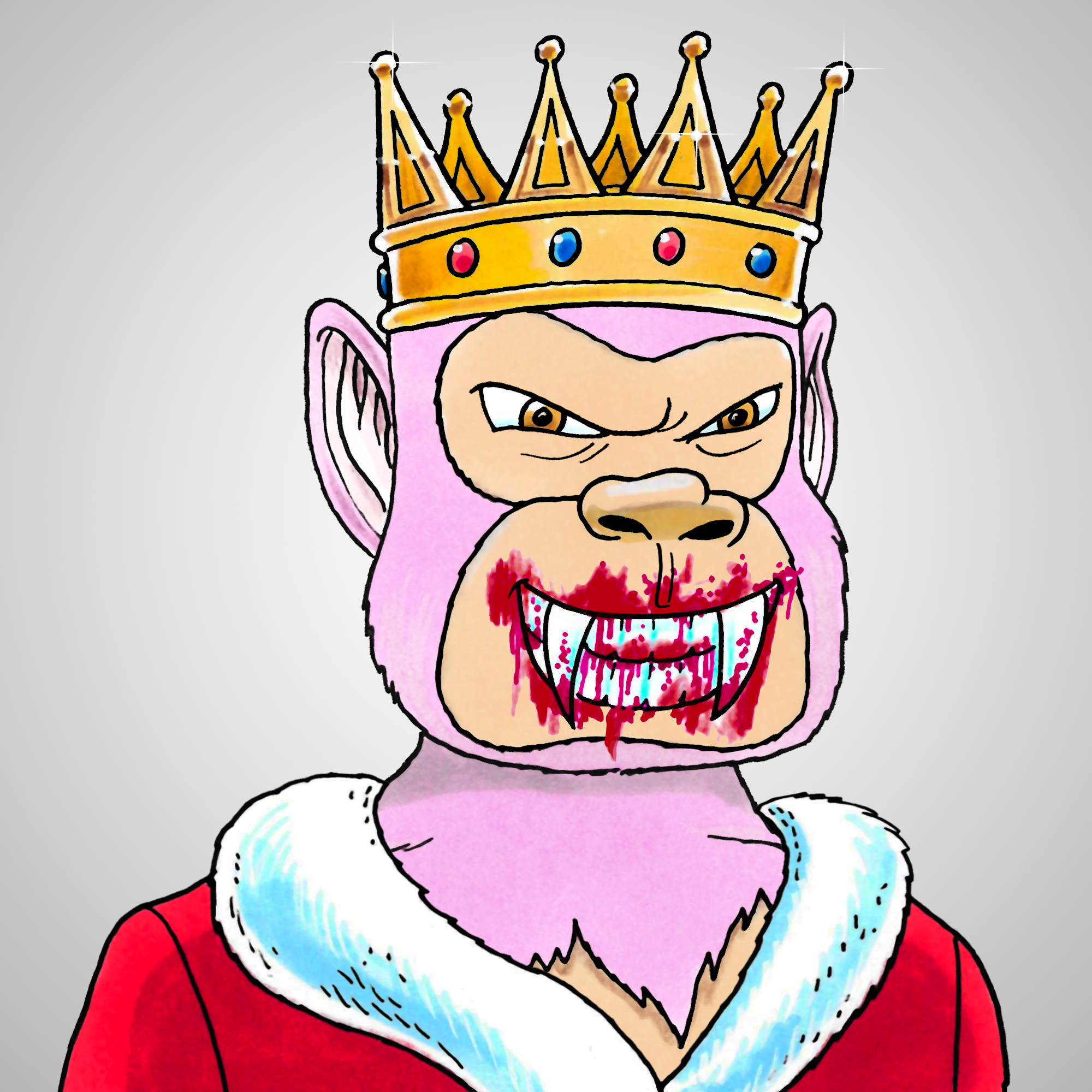 George Trosley - Jungle Freaks - Jungle Freak 1884 - NFT # 1884