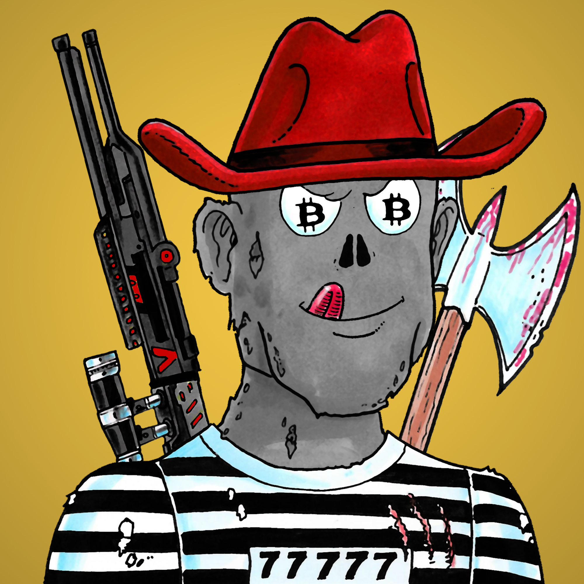 George Trosley - Jungle Freaks - Jungle Freak 1889 - NFT # 1889