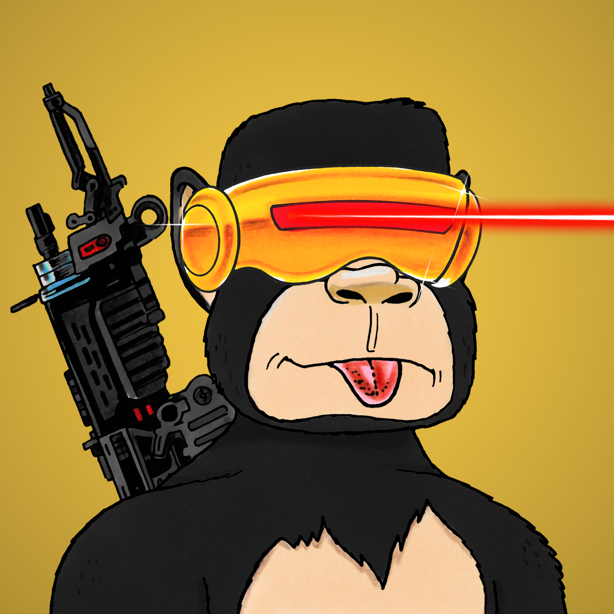 George Trosley - Jungle Freaks - Jungle Freak 189 - NFT # 189