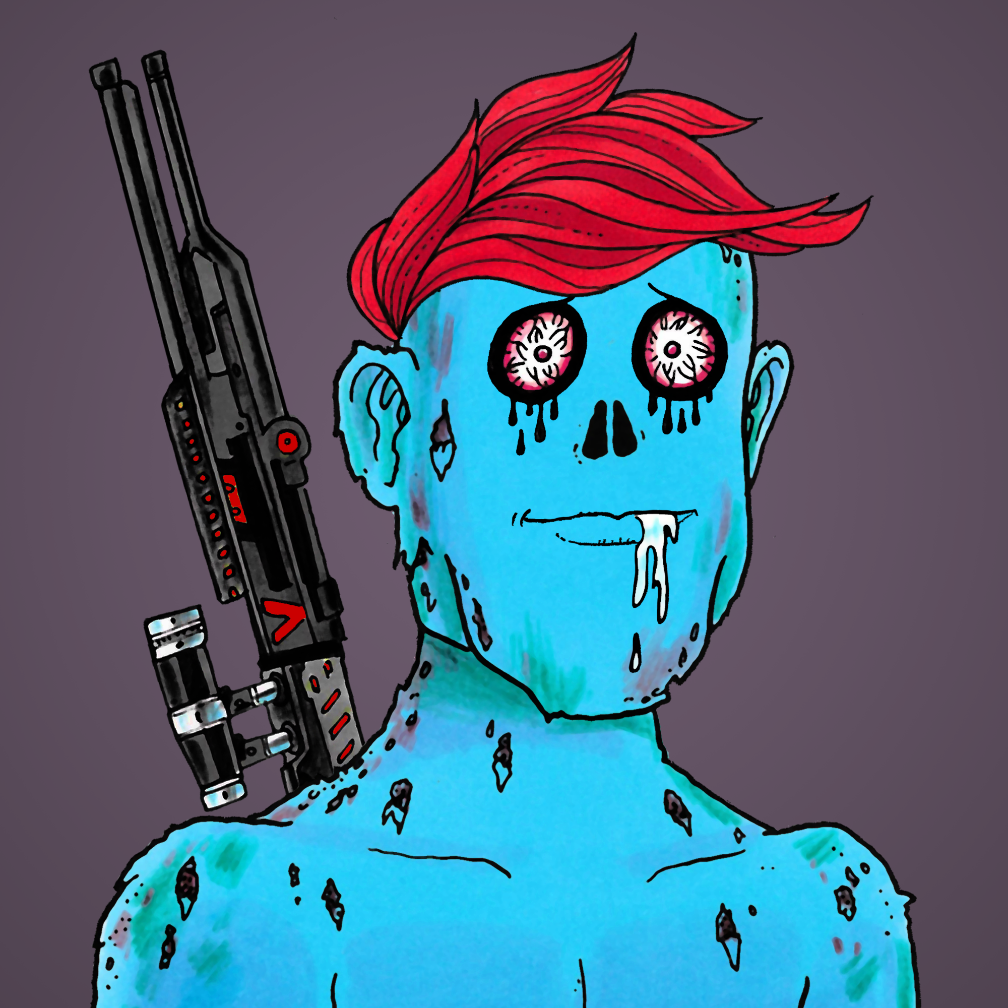 George Trosley - Jungle Freaks - Jungle Freak 1892 - NFT # 1892