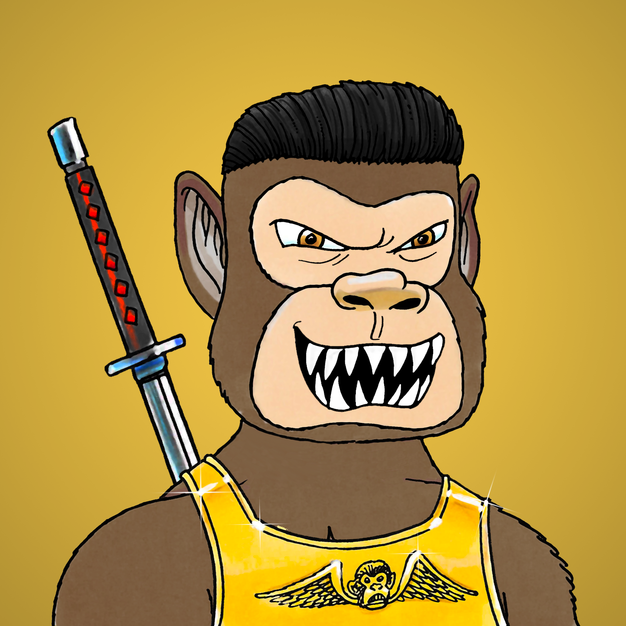 George Trosley - Jungle Freaks - Jungle Freak 1893 - NFT # 1893