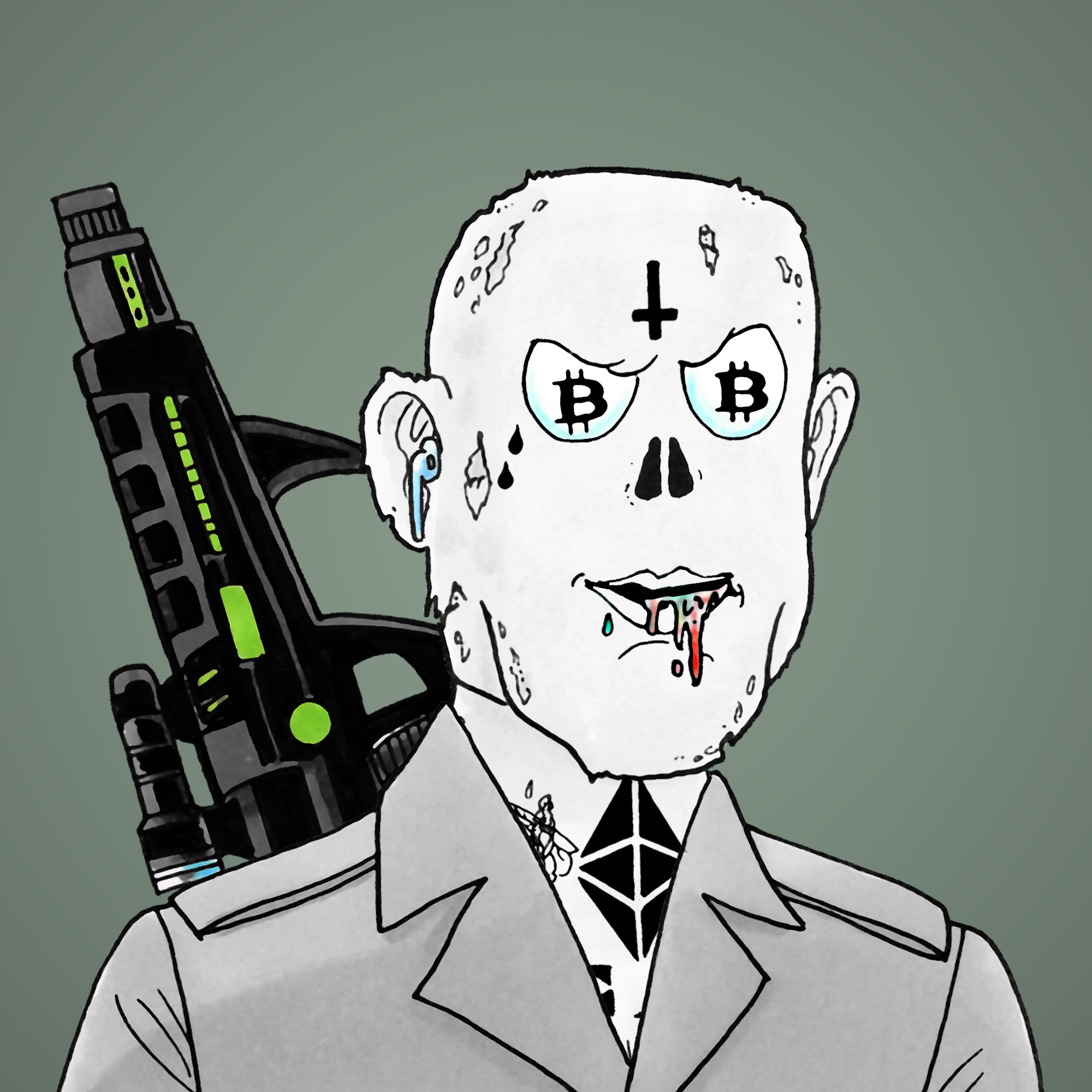 George Trosley - Jungle Freaks - Jungle Freak 1894 - NFT # 1894