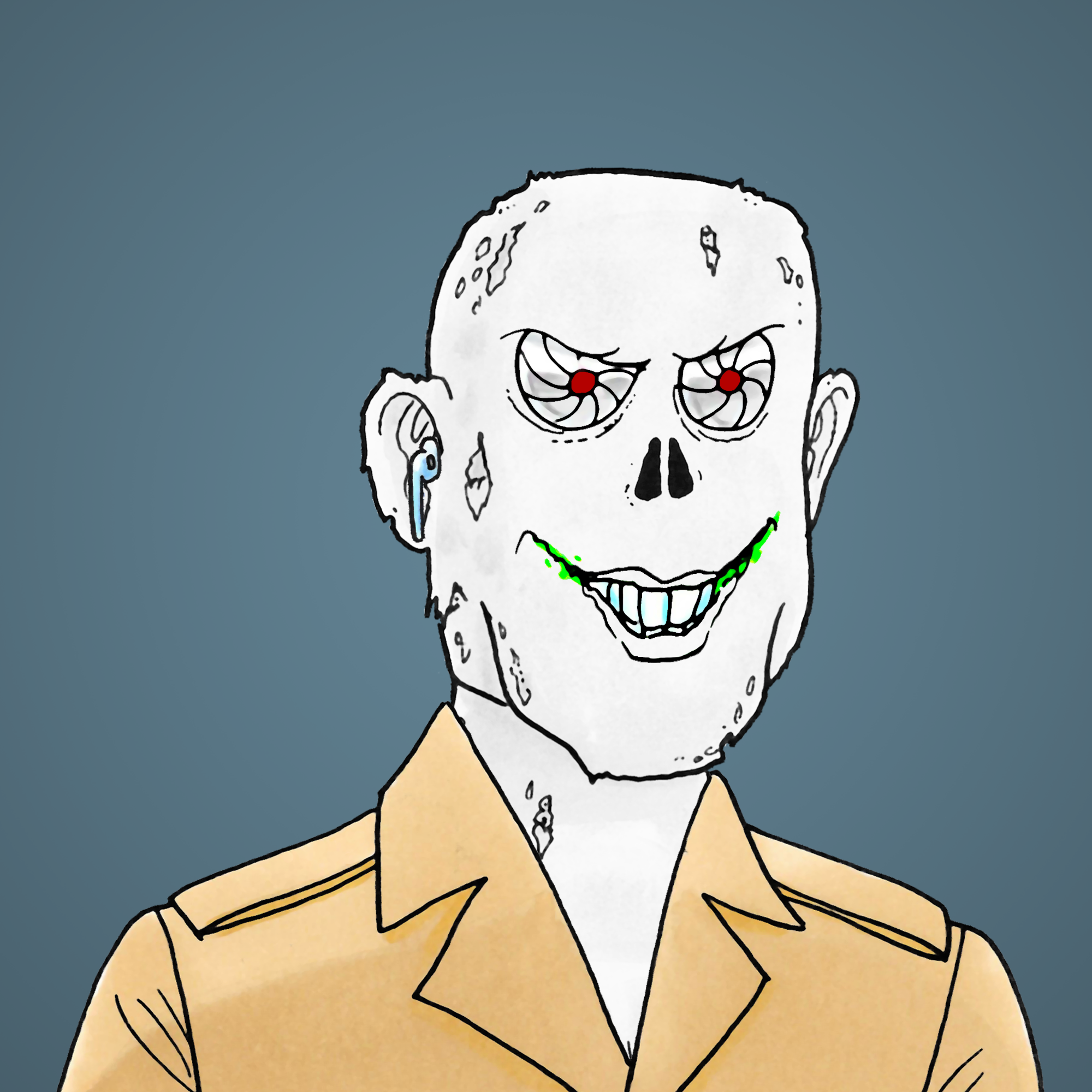 George Trosley - Jungle Freaks - Jungle Freak 1895 - NFT # 1895