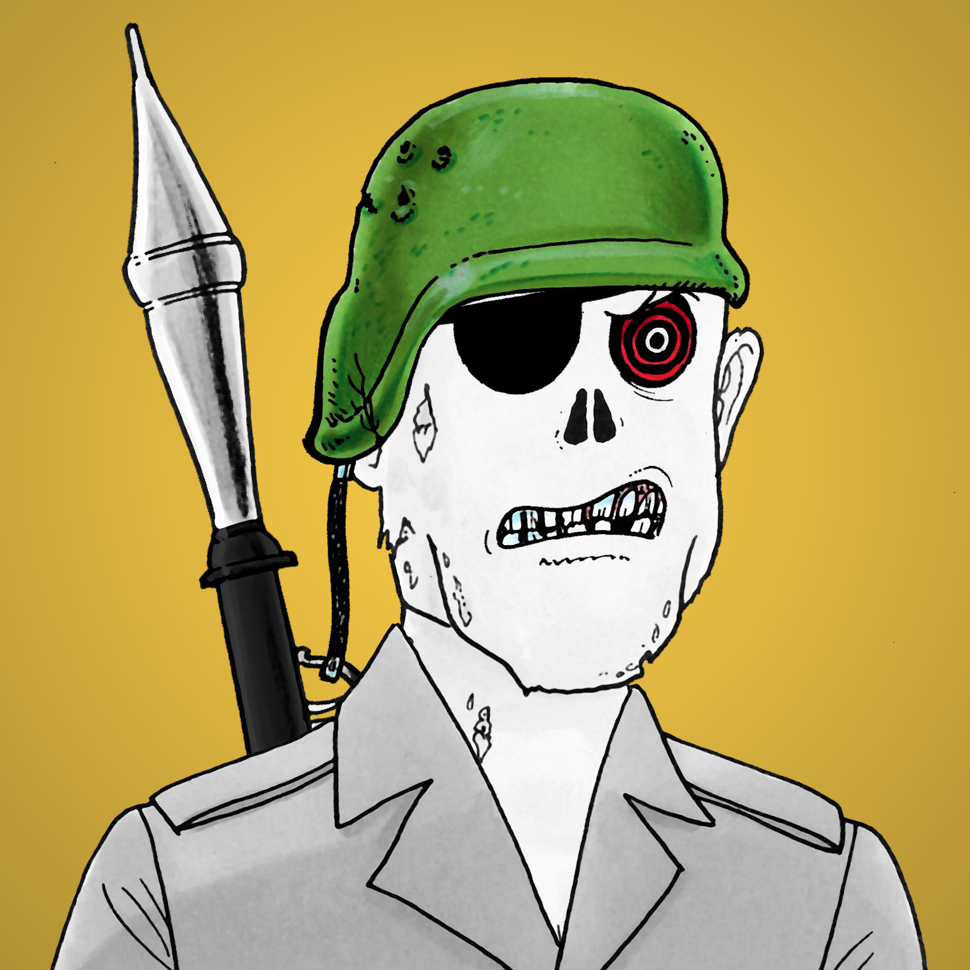 George Trosley - Jungle Freaks - Jungle Freak 1896 - NFT # 1896