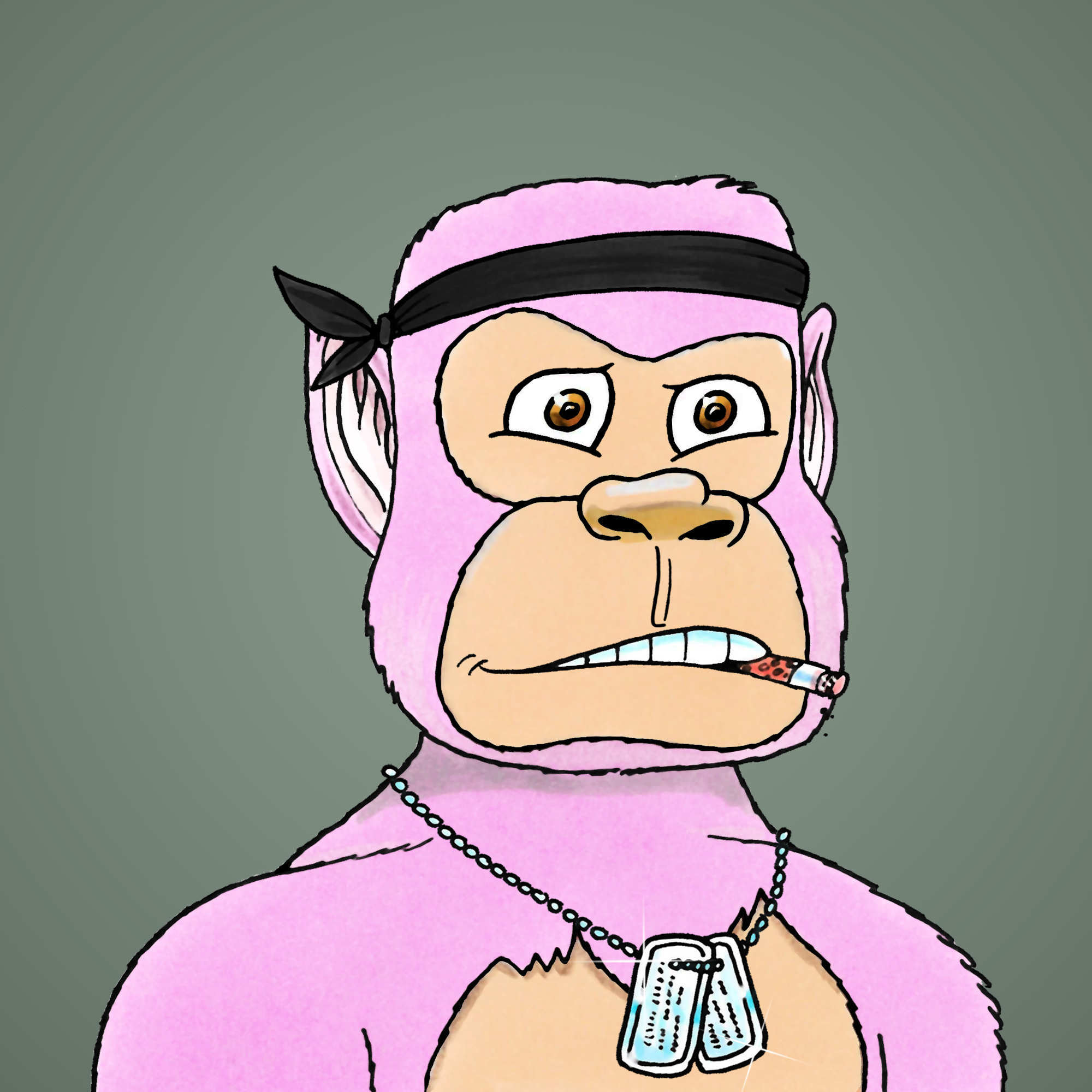 George Trosley - Jungle Freaks - Jungle Freak 1899 - NFT # 1899