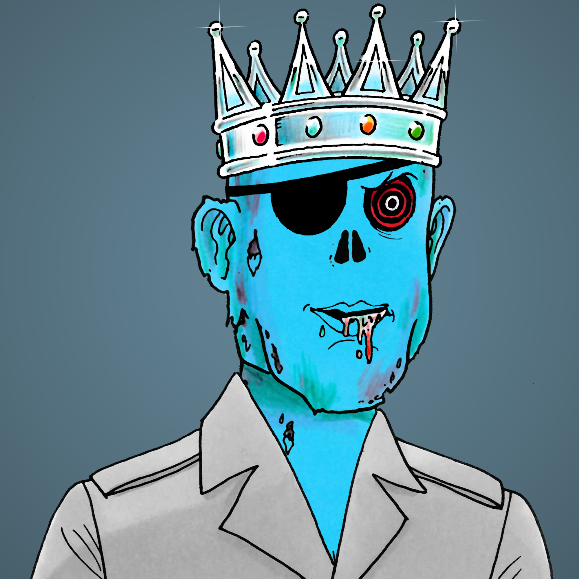 George Trosley - Jungle Freaks - Jungle Freak 1902 - NFT # 1902