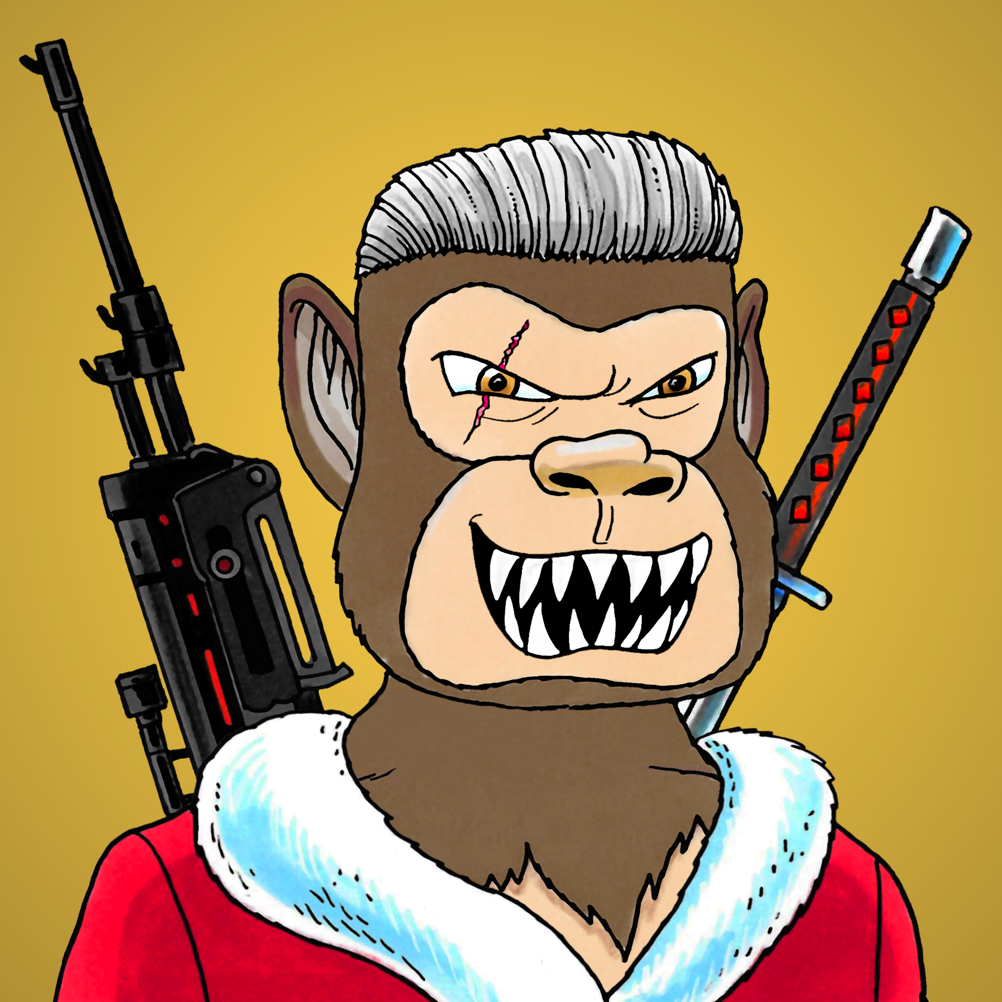 George Trosley - Jungle Freaks - Jungle Freak 1911 - NFT # 1911