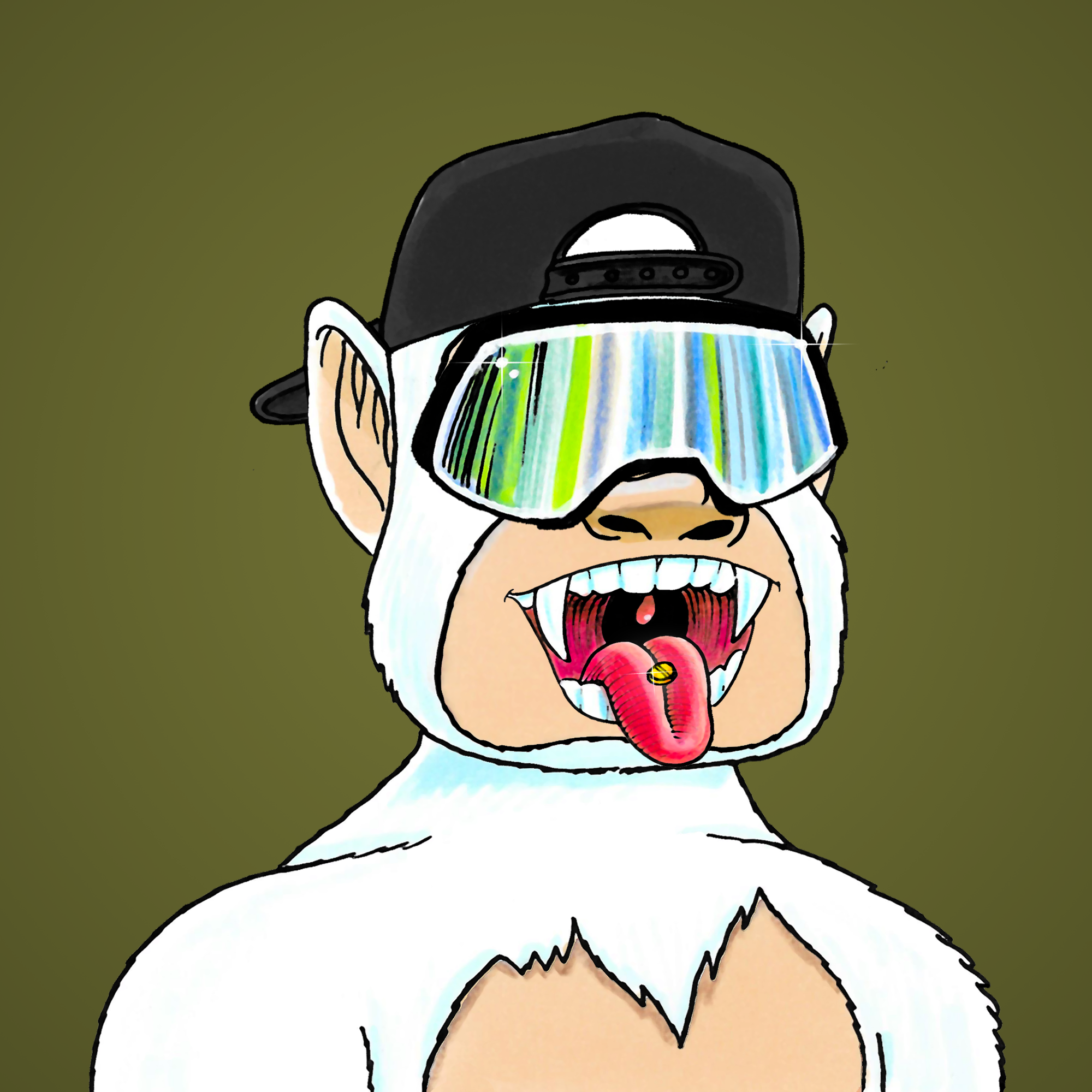 George Trosley - Jungle Freaks - Jungle Freak 1918 - NFT # 1918