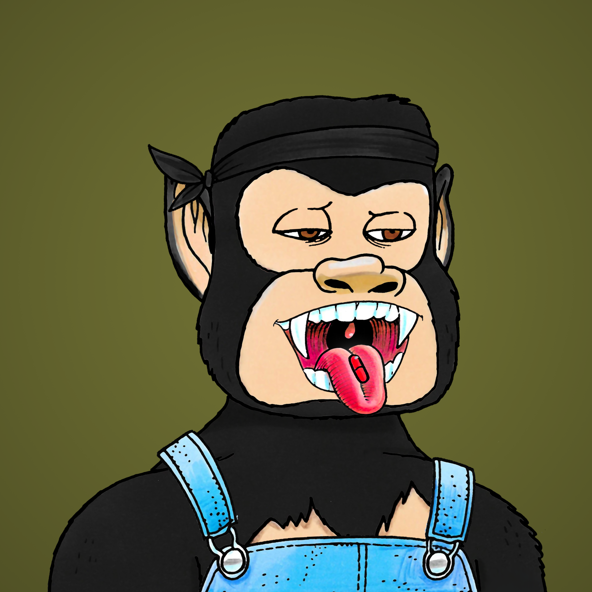 George Trosley - Jungle Freaks - Jungle Freak 1919 - NFT # 1919