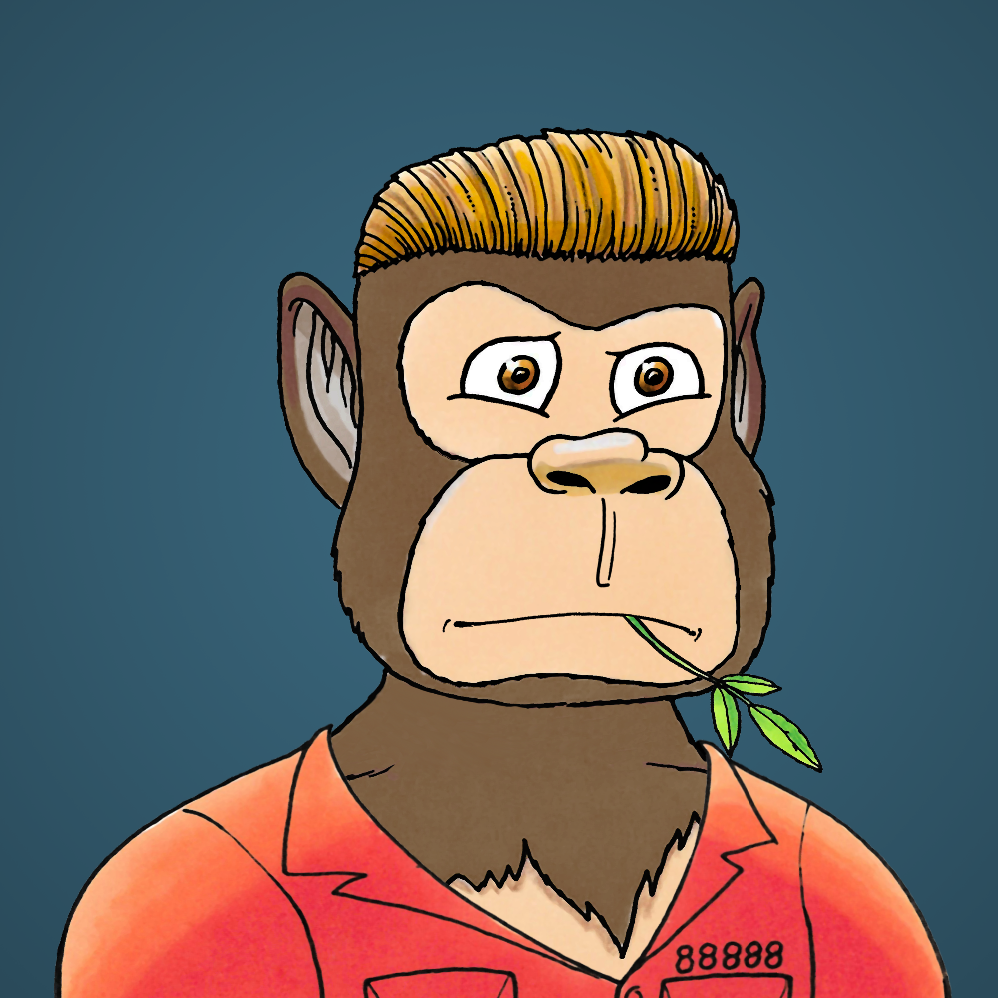 George Trosley - Jungle Freaks - Jungle Freak 1920 - NFT # 1920