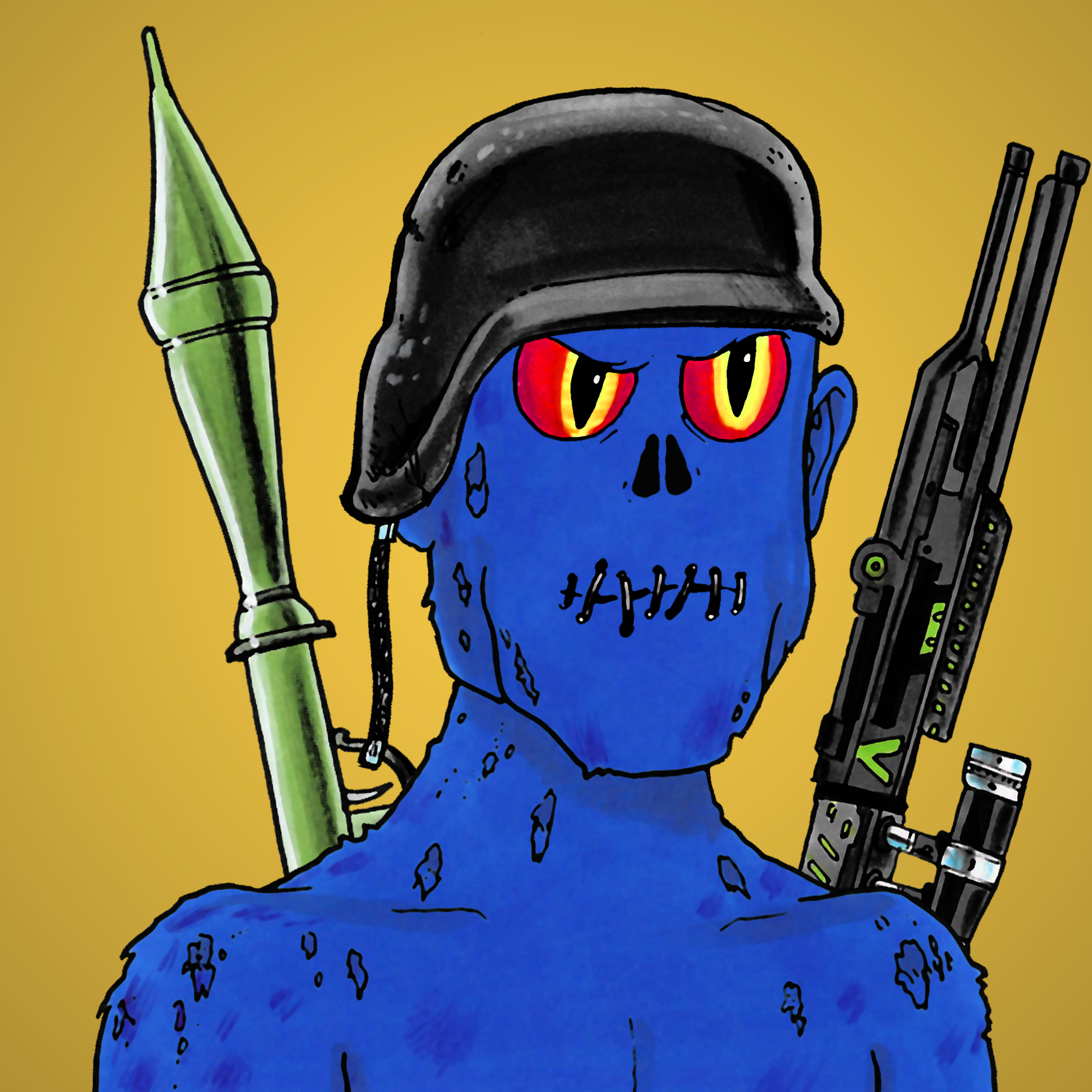 George Trosley - Jungle Freaks - Jungle Freak 1921 - NFT # 1921