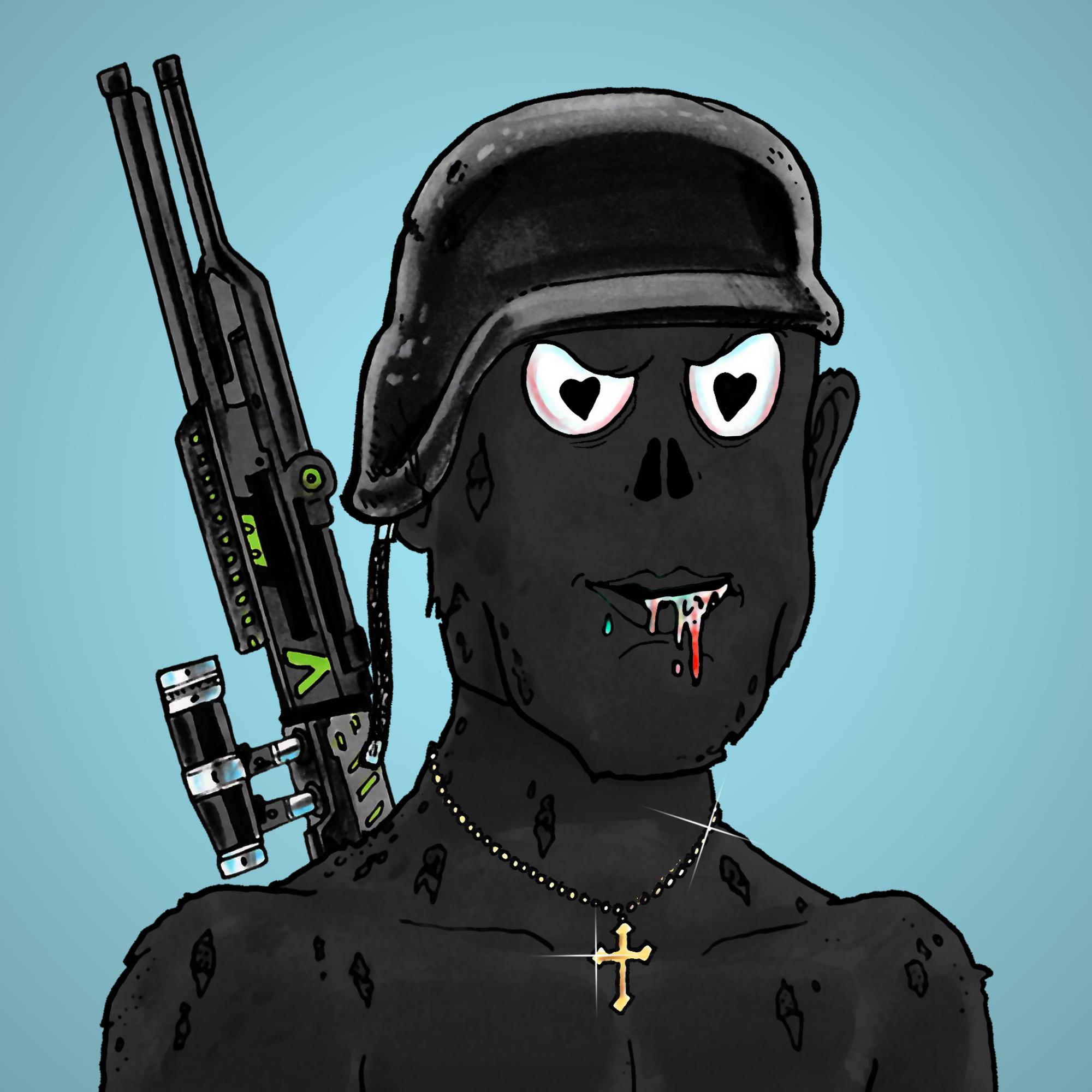 George Trosley - Jungle Freaks - Jungle Freak 1923 - NFT # 1923