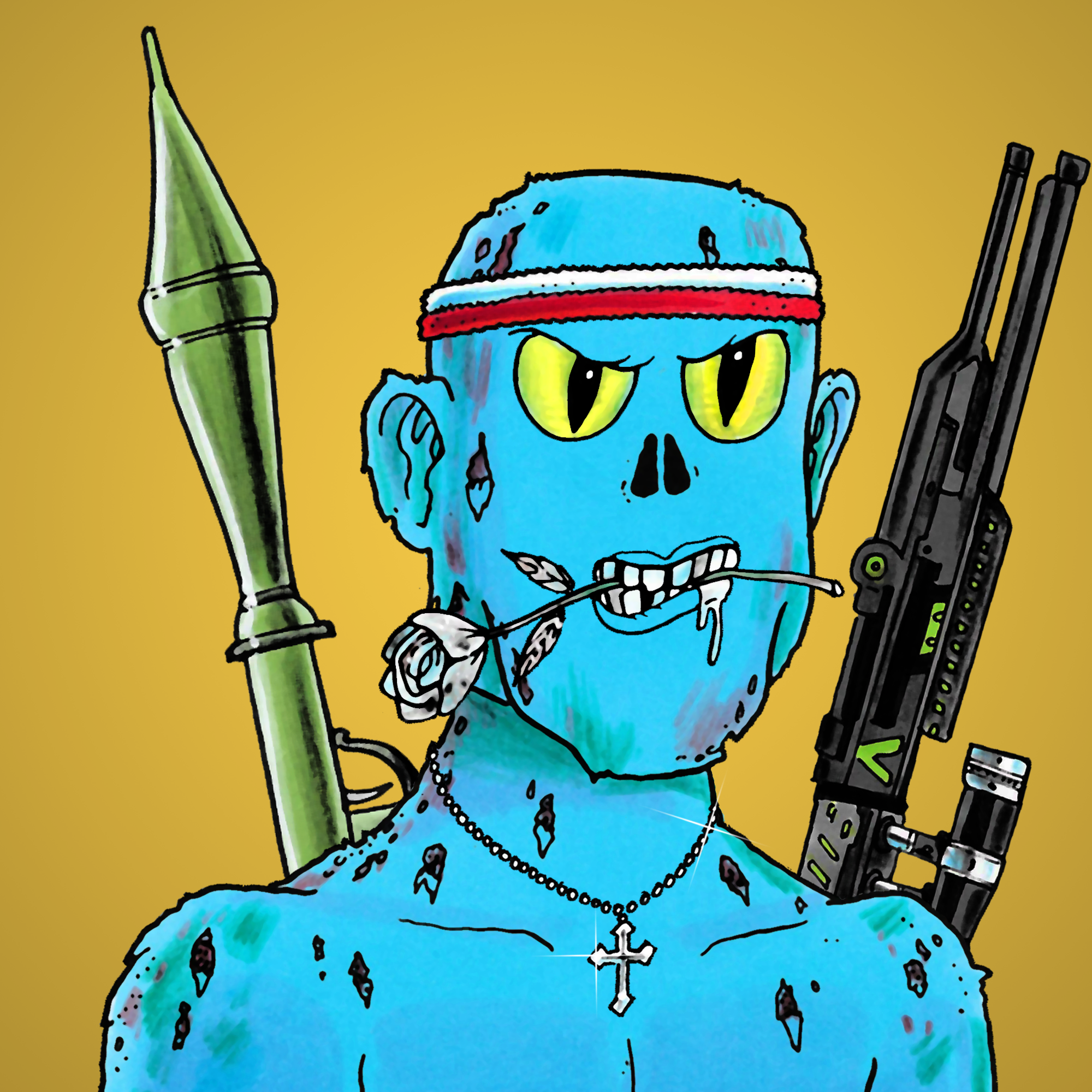 George Trosley - Jungle Freaks - Jungle Freak 1924 - NFT # 1924