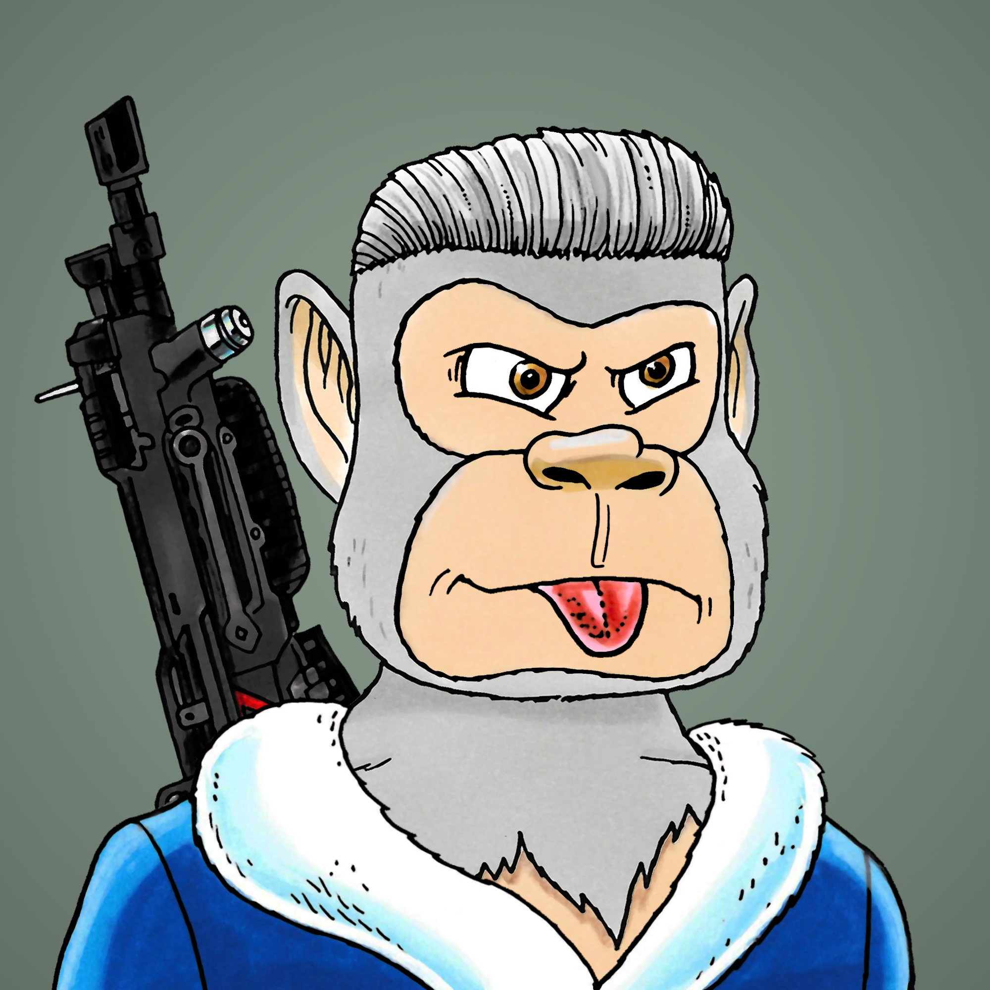 George Trosley - Jungle Freaks - Jungle Freak 1928 - NFT # 1928