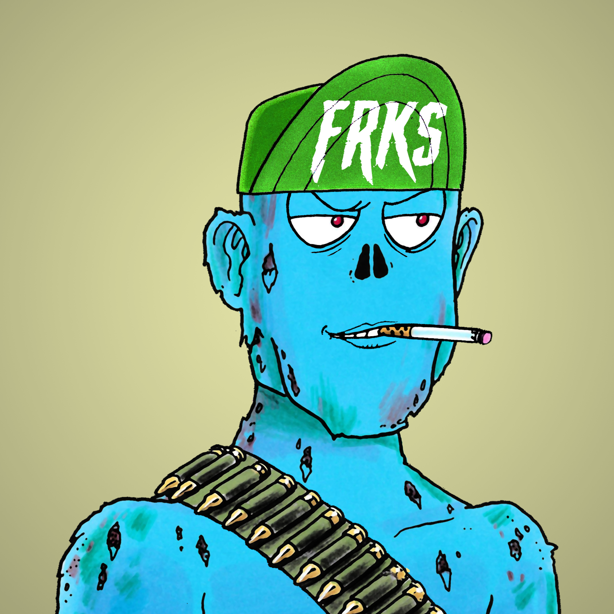 George Trosley - Jungle Freaks - Jungle Freak 1929 - NFT # 1929