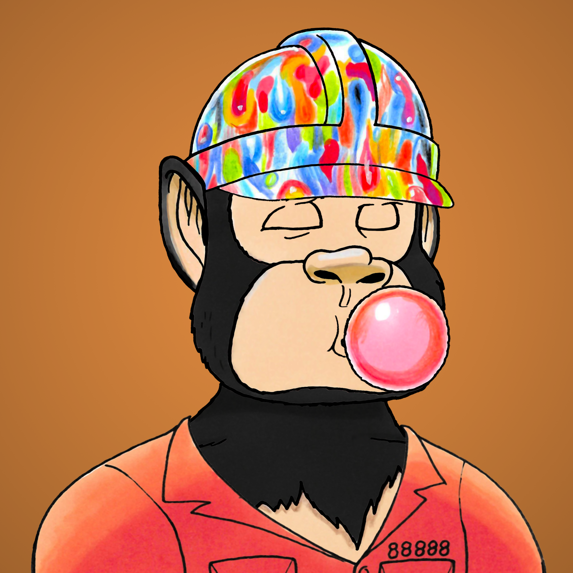 George Trosley - Jungle Freaks - Jungle Freak 193 - NFT # 193