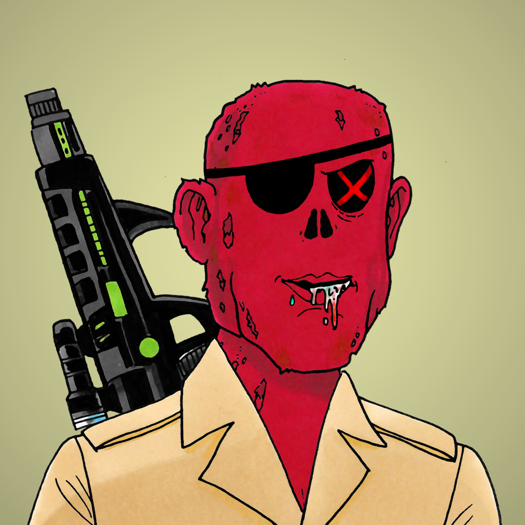 George Trosley - Jungle Freaks - Jungle Freak 1933 - NFT # 1933