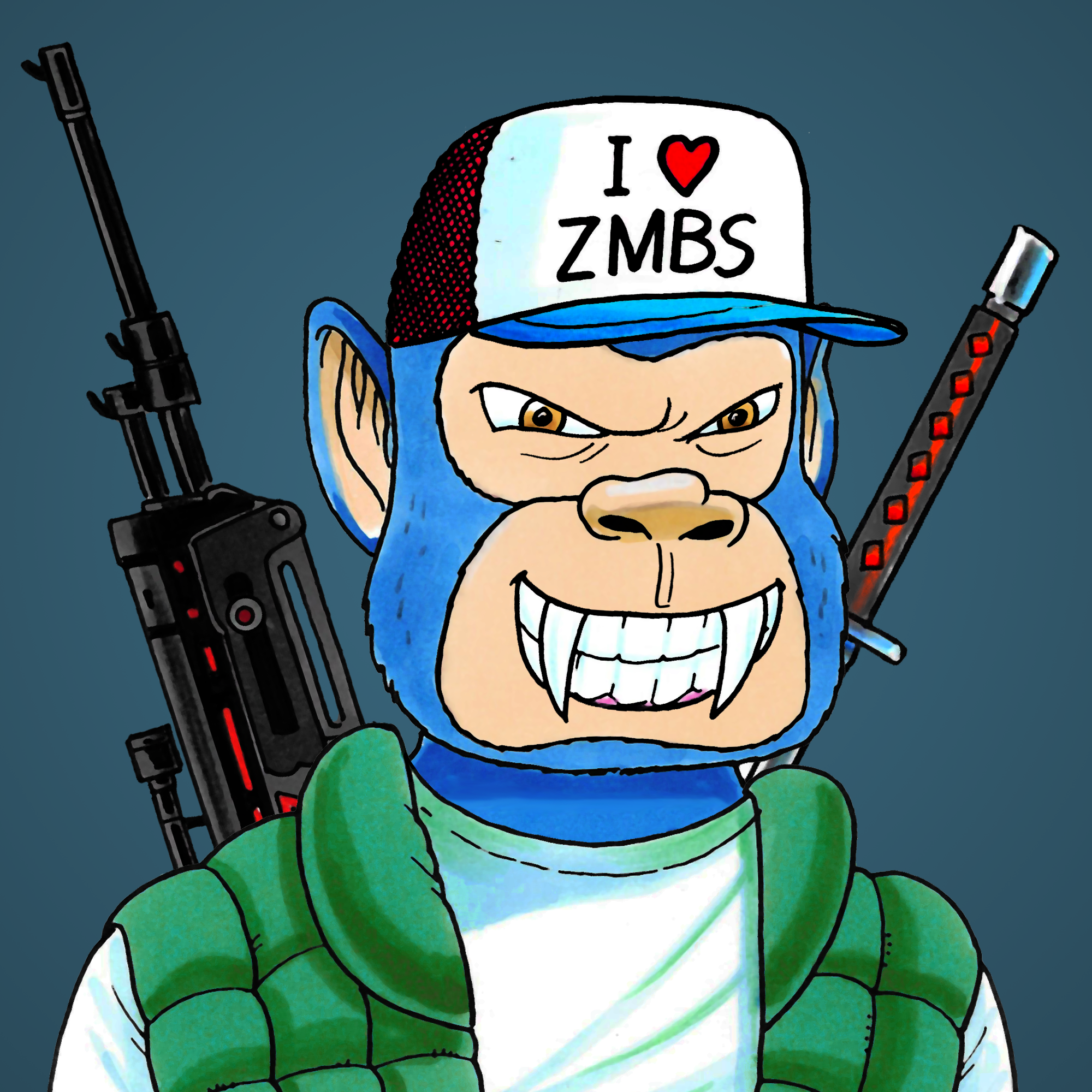 George Trosley - Jungle Freaks - Jungle Freak 1936 - NFT # 1936