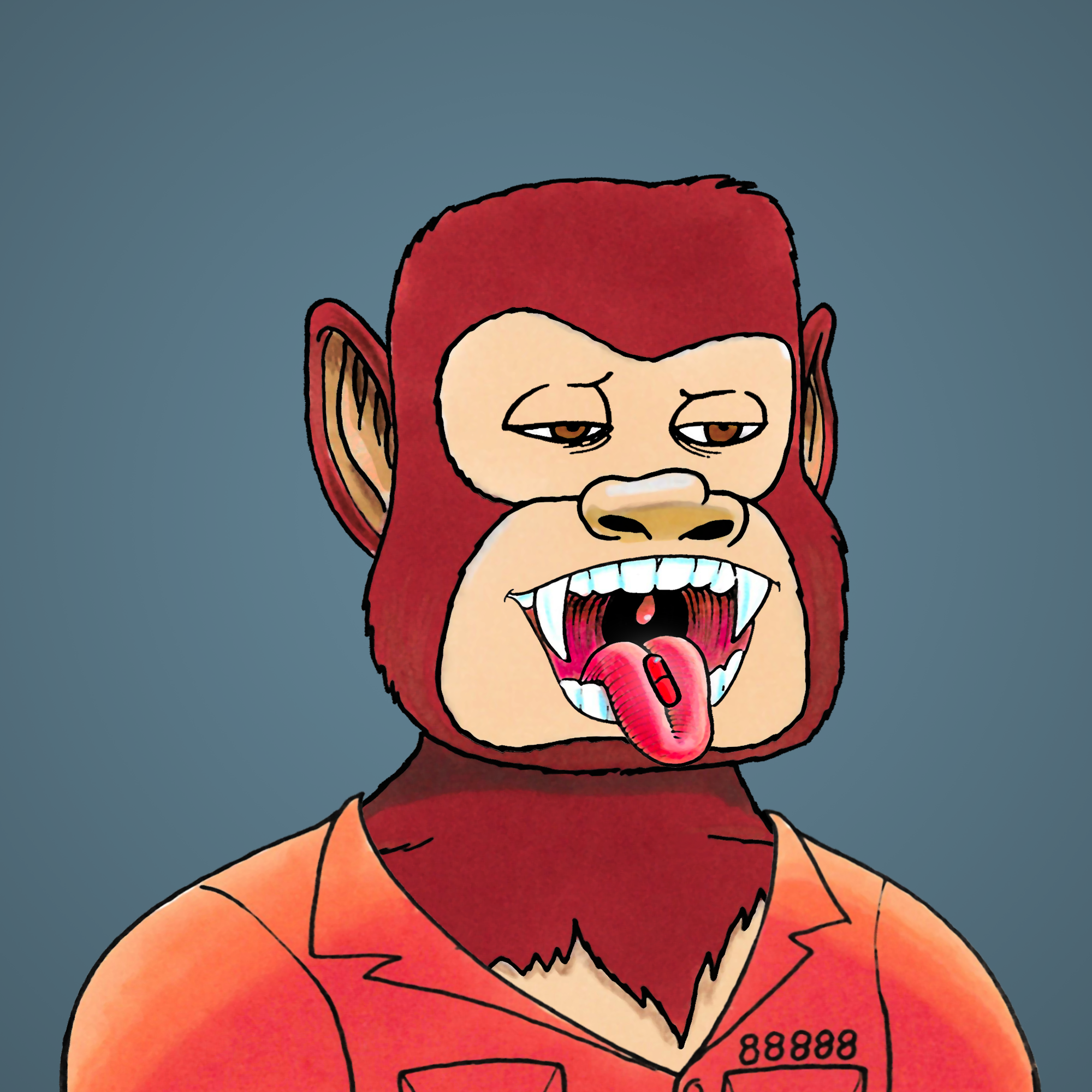 George Trosley - Jungle Freaks - Jungle Freak 1943 - NFT # 1943