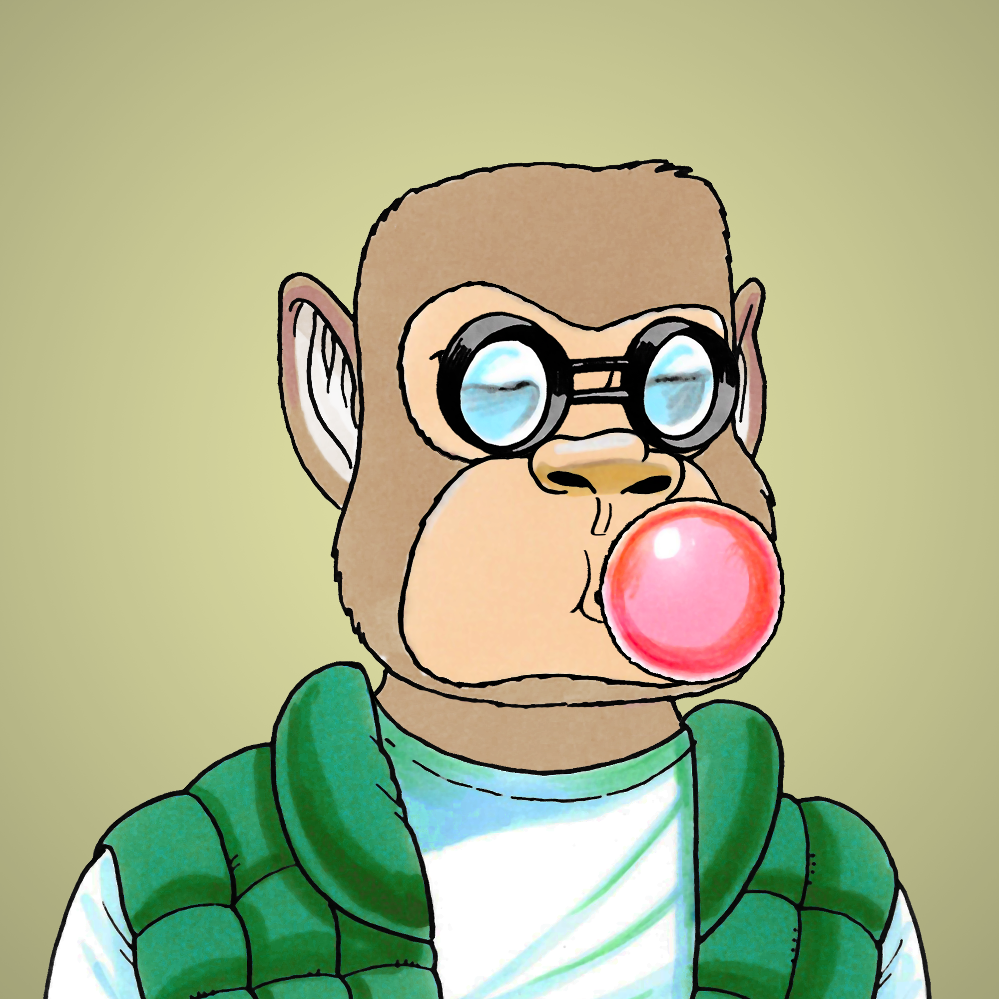 George Trosley - Jungle Freaks - Jungle Freak 1944 - NFT # 1944