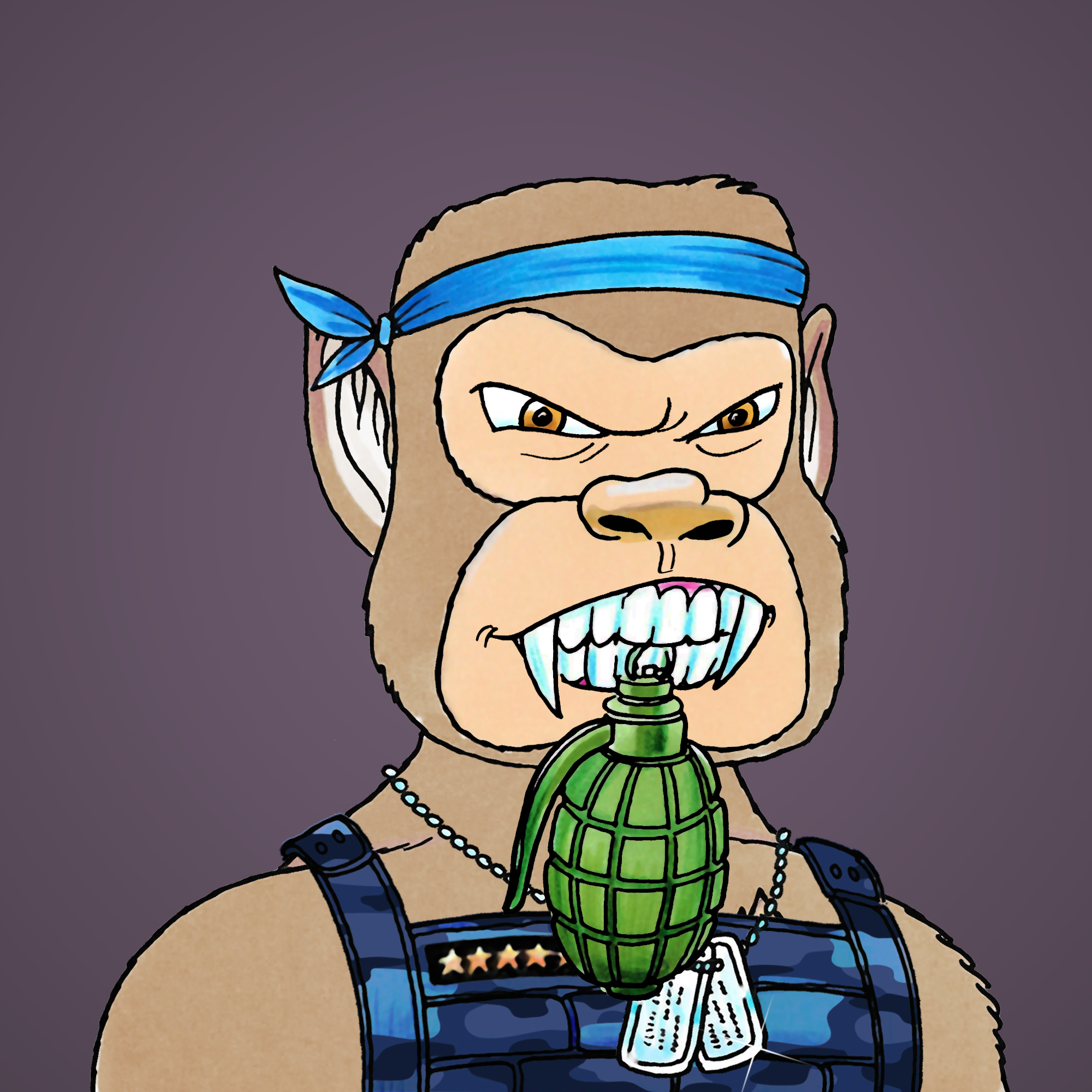 George Trosley - Jungle Freaks - Jungle Freak 1945 - NFT # 1945