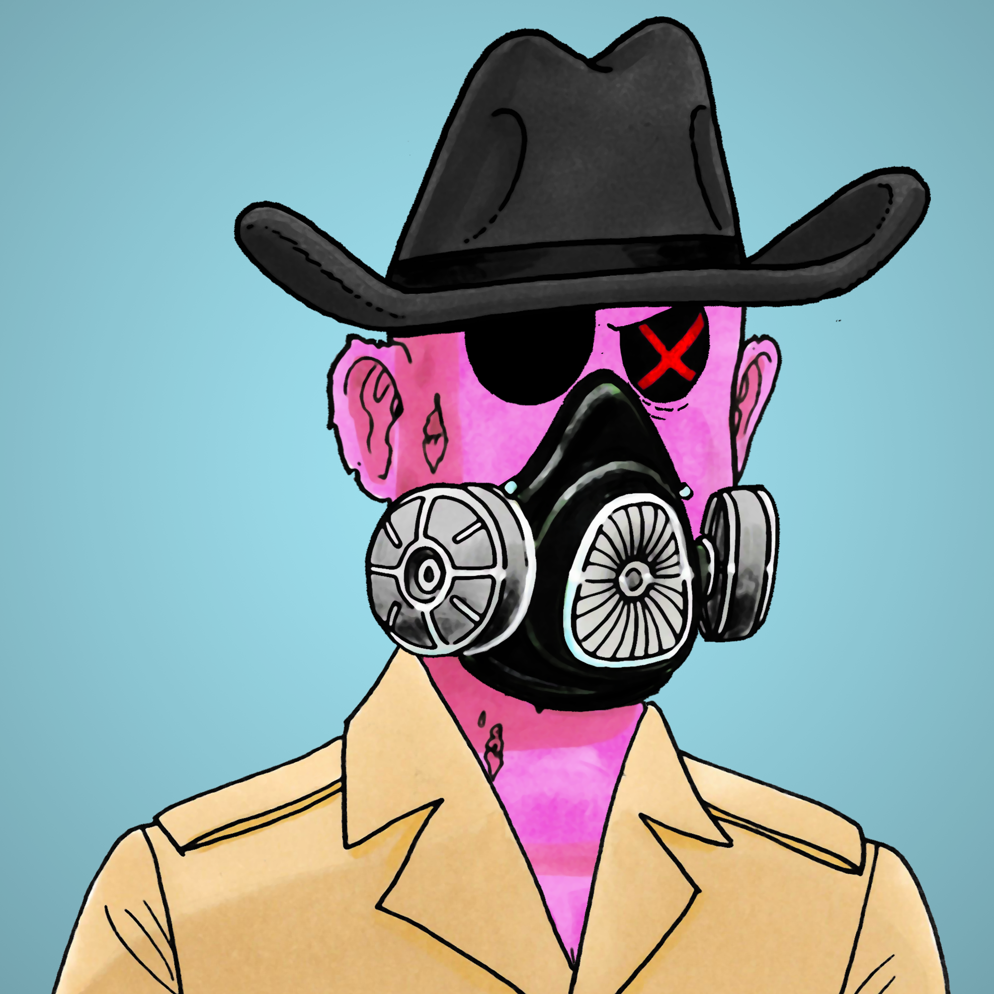 George Trosley - Jungle Freaks - Jungle Freak 1948 - NFT # 1948