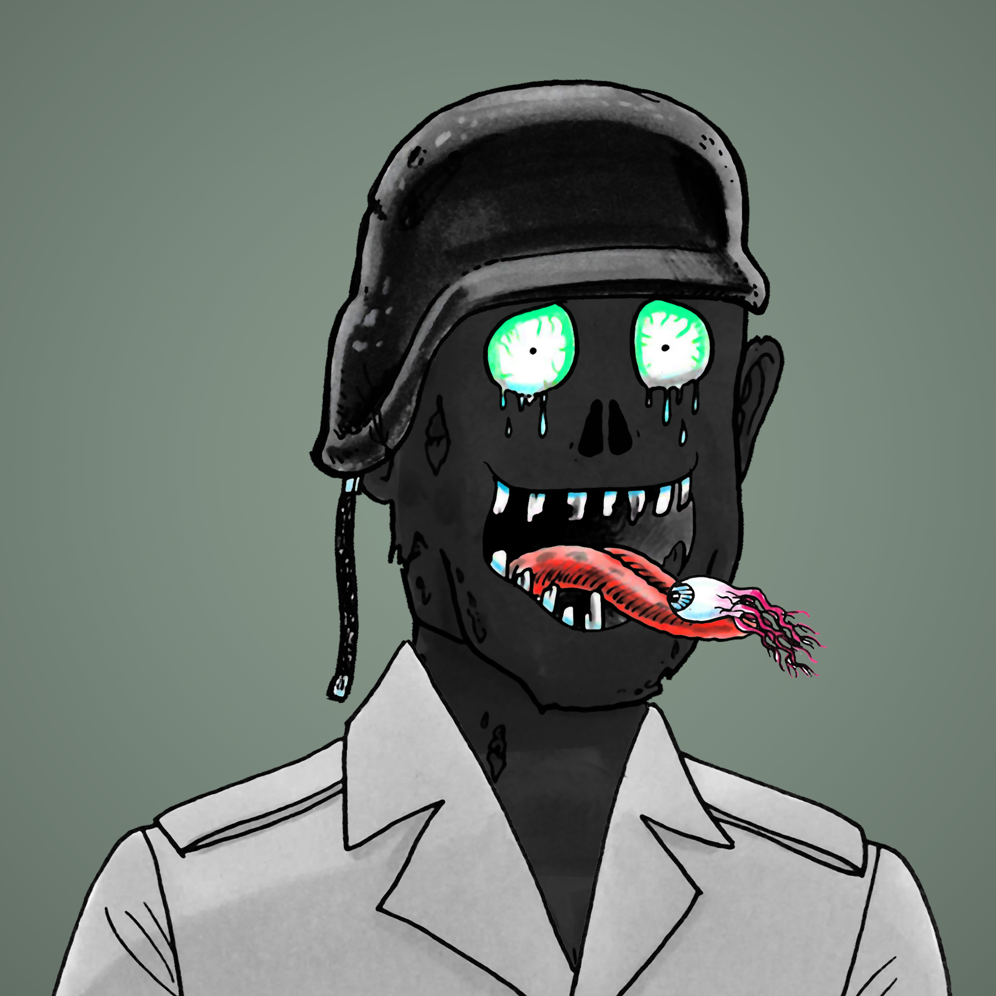 George Trosley - Jungle Freaks - Jungle Freak 1949 - NFT # 1949