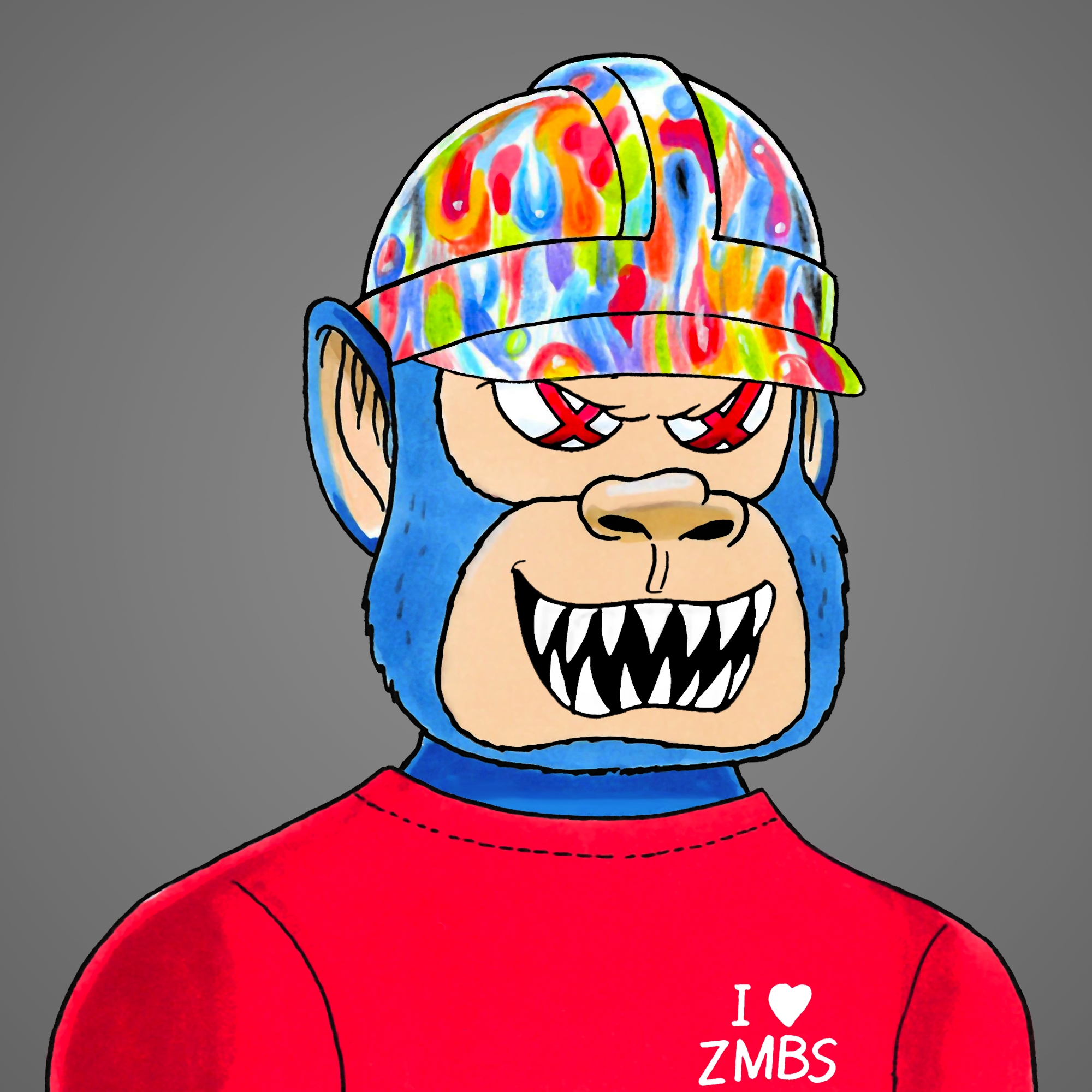 George Trosley - Jungle Freaks - Jungle Freak 1950 - NFT # 1950