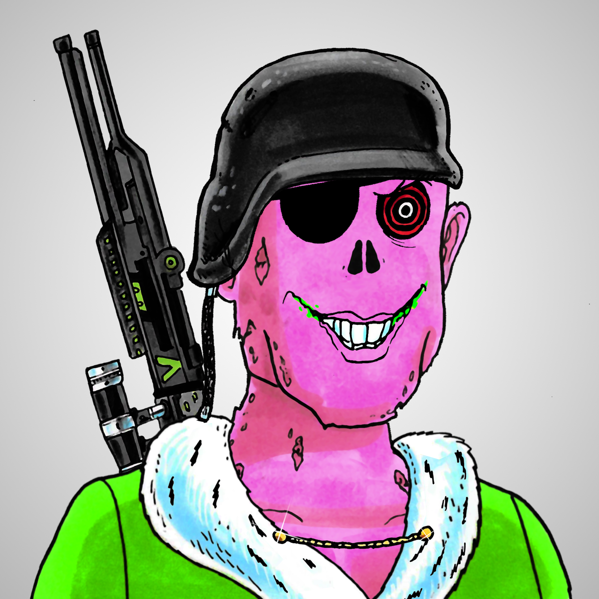 George Trosley - Jungle Freaks - Jungle Freak 1954 - NFT # 1954