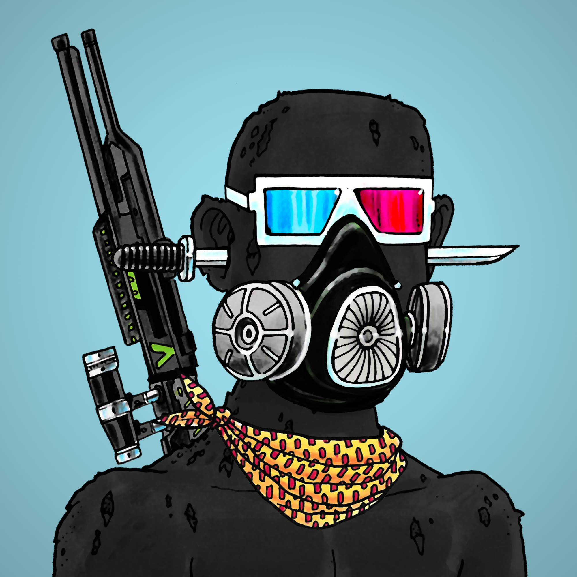 George Trosley - Jungle Freaks - Jungle Freak 1960 - NFT # 1960