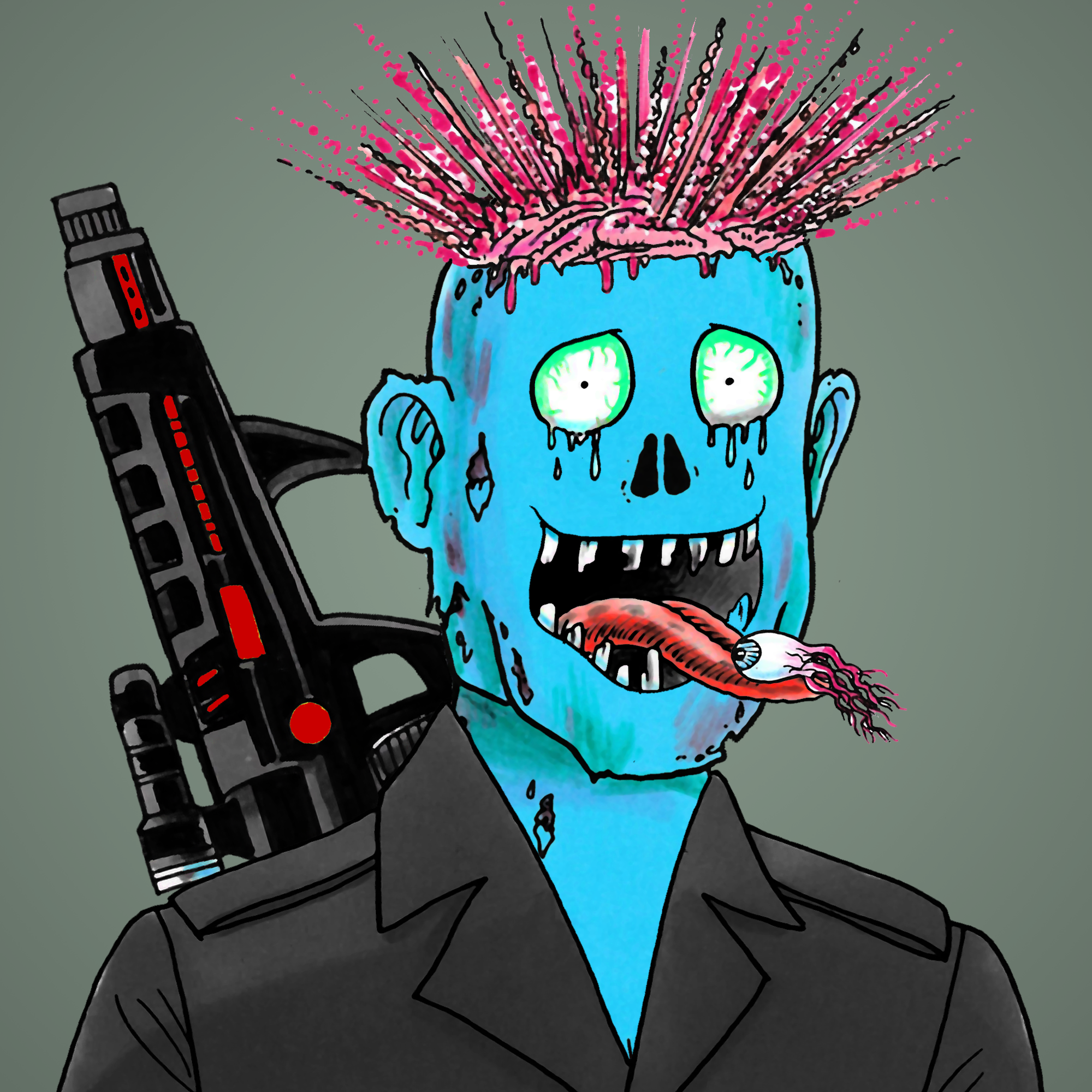 George Trosley - Jungle Freaks - Jungle Freak 1964 - NFT # 1964