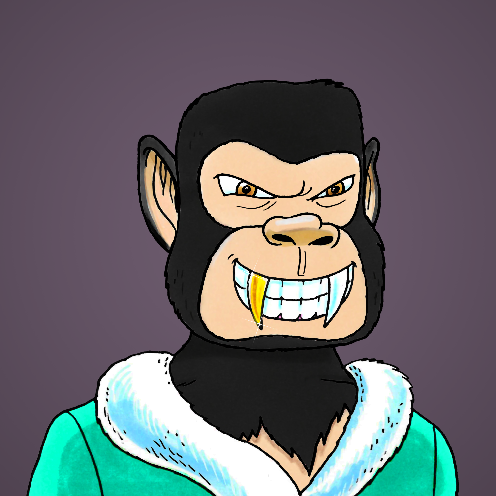 George Trosley - Jungle Freaks - Jungle Freak 197 - NFT # 197