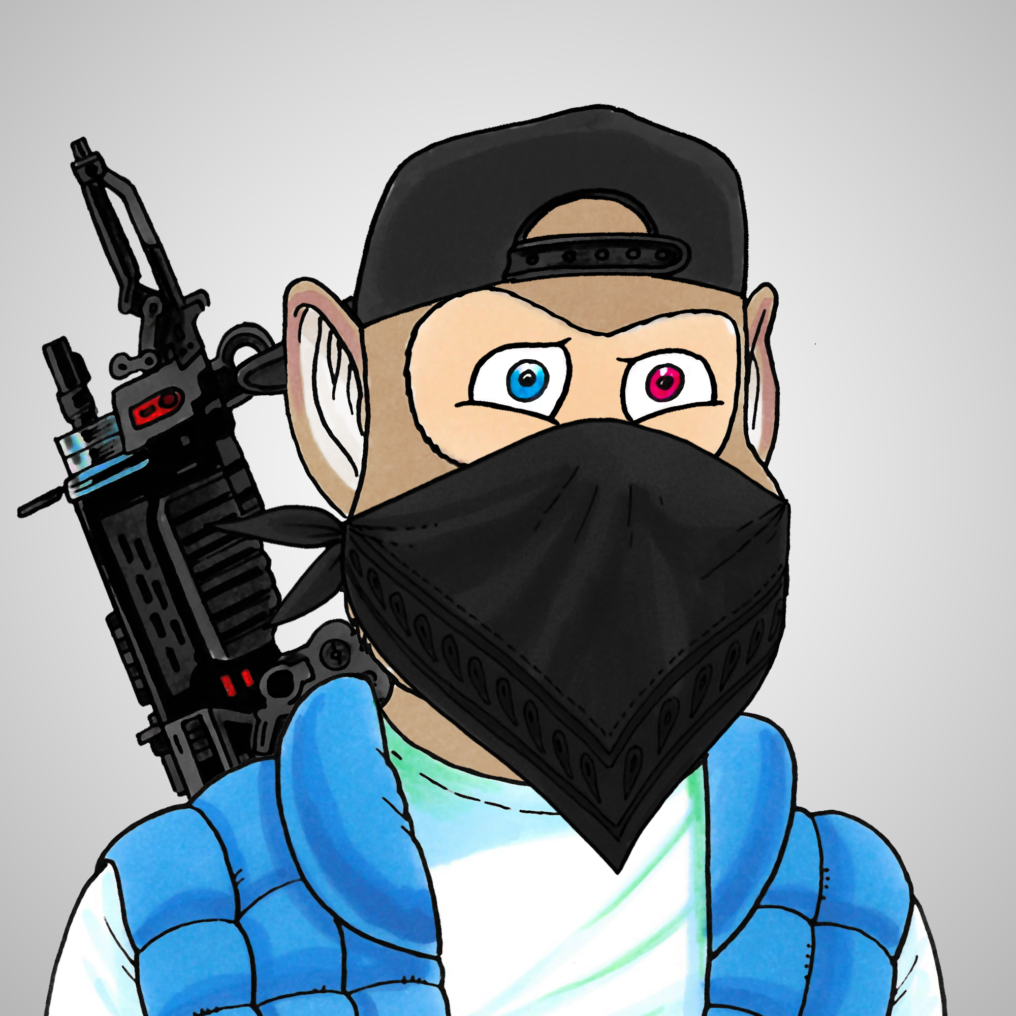 George Trosley - Jungle Freaks - Jungle Freak 1970 - NFT # 1970