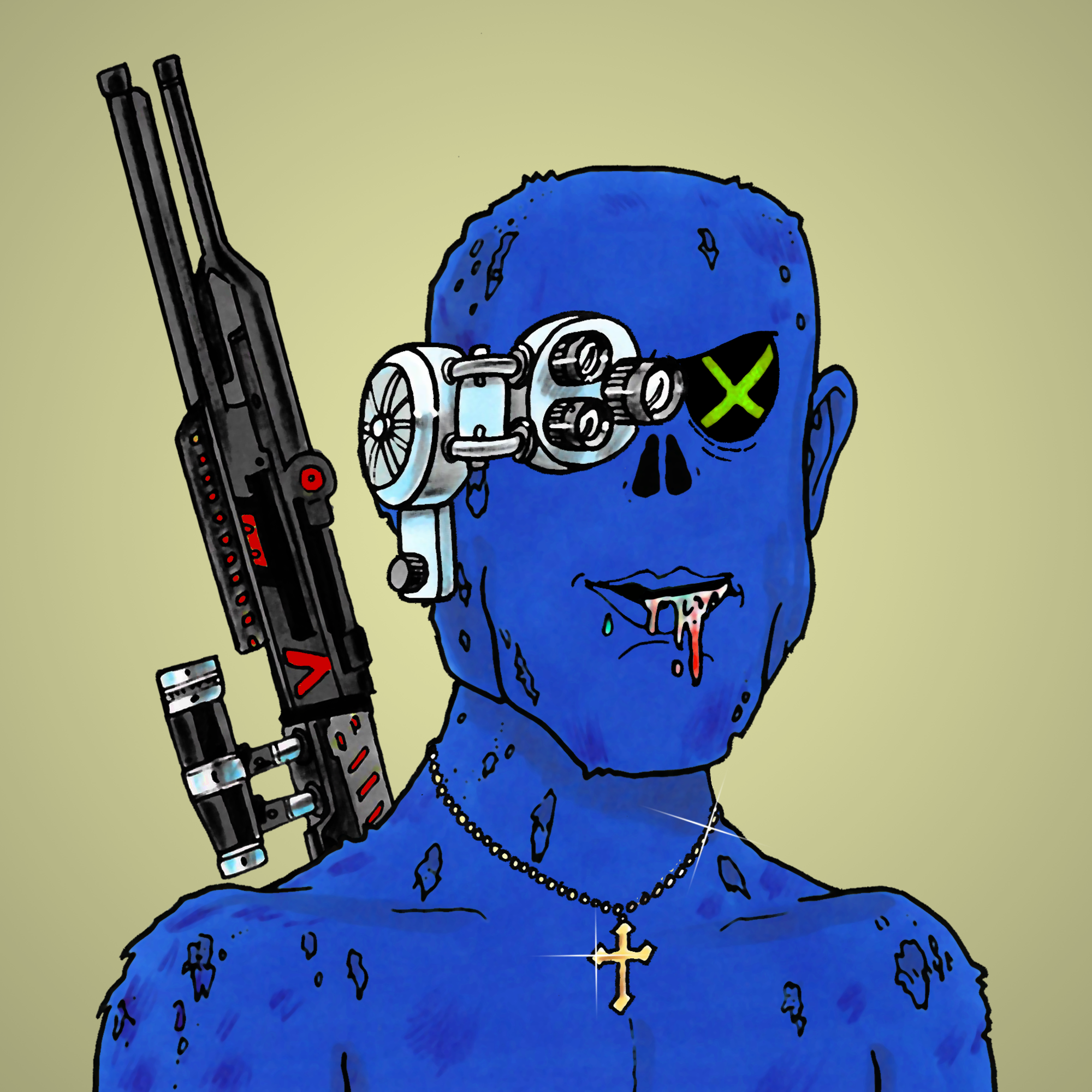 George Trosley - Jungle Freaks - Jungle Freak 1979 - NFT # 1979