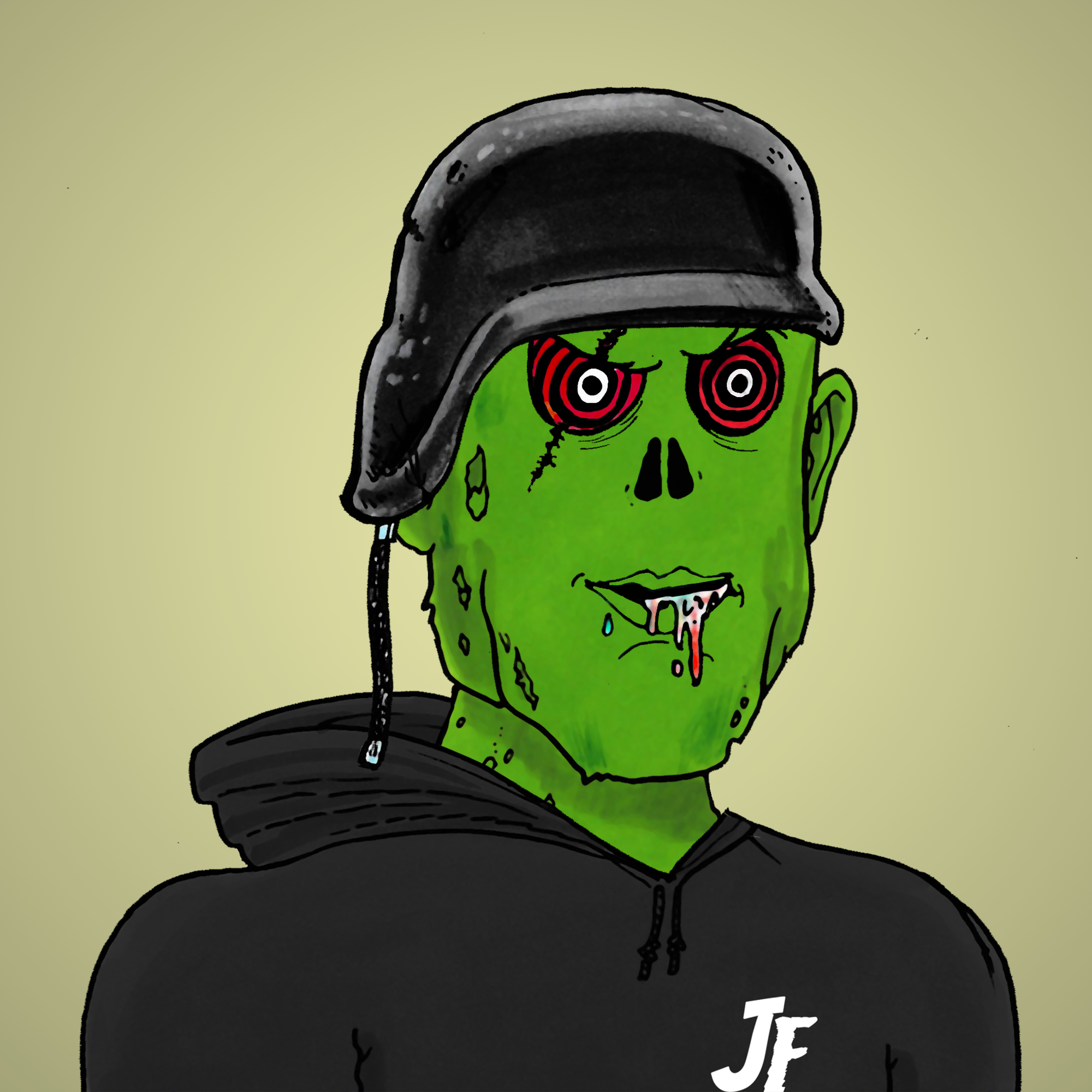 George Trosley - Jungle Freaks - Jungle Freak 1982 - NFT # 1982