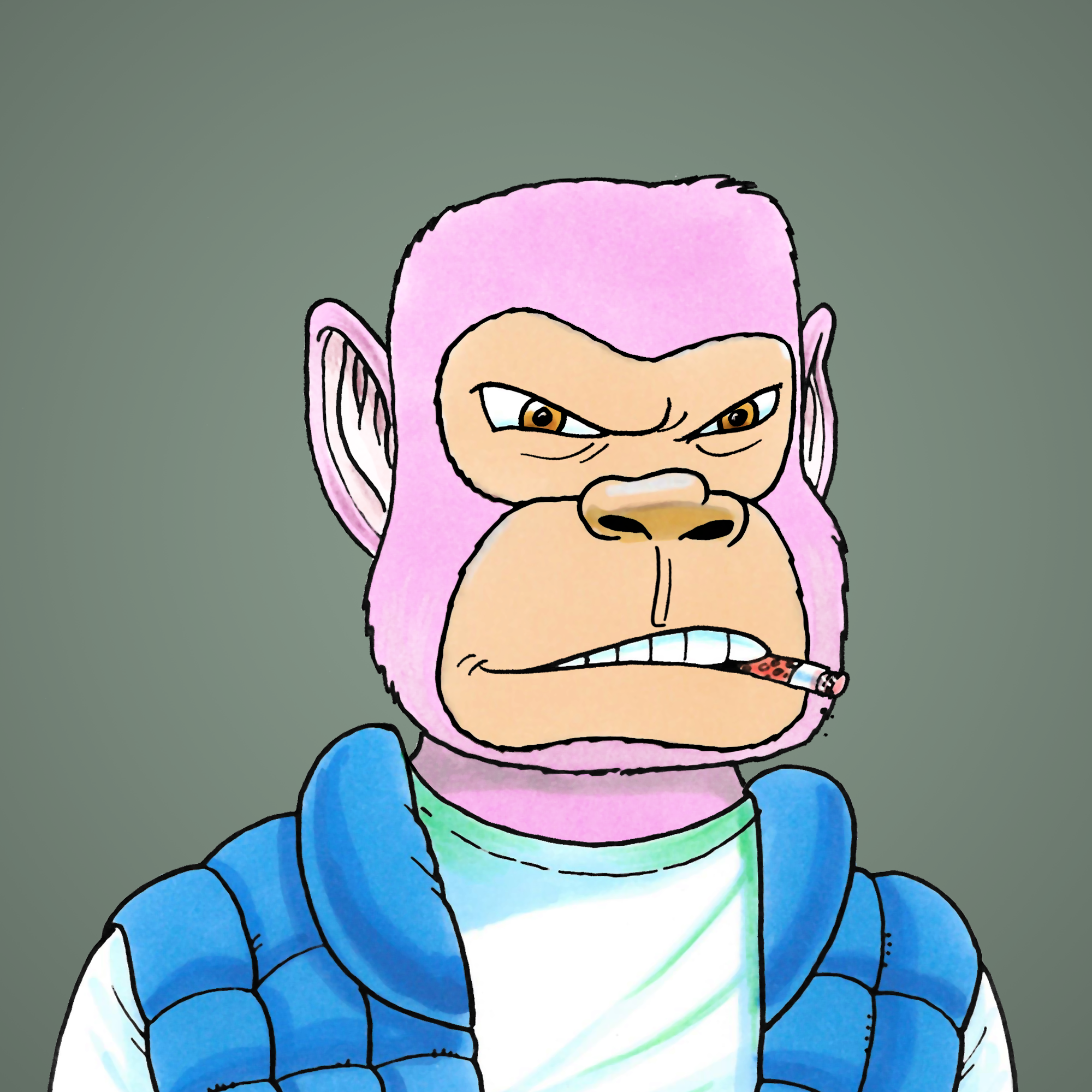 George Trosley - Jungle Freaks - Jungle Freak 199 - NFT # 199