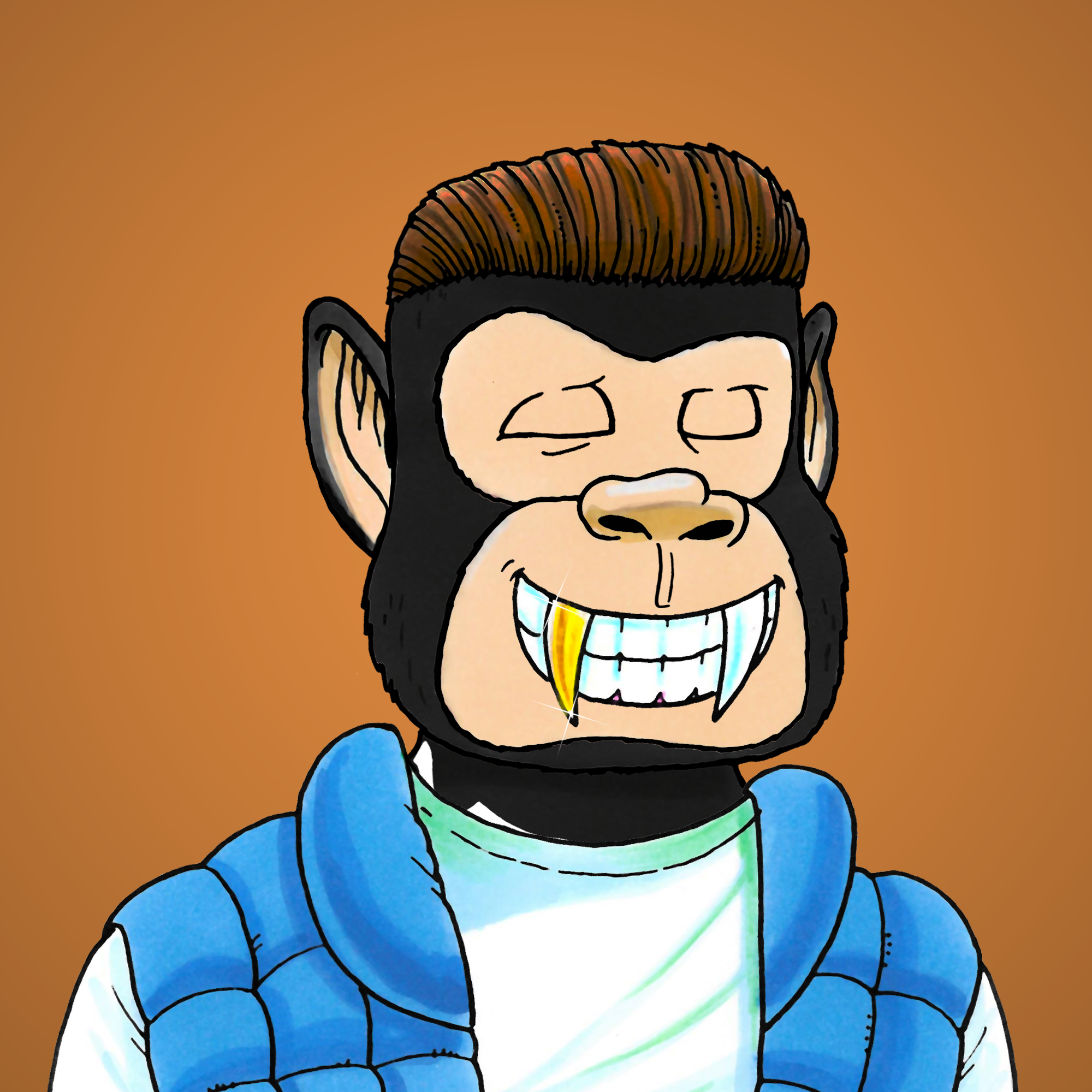 George Trosley - Jungle Freaks - Jungle Freak 1990 - NFT # 1990