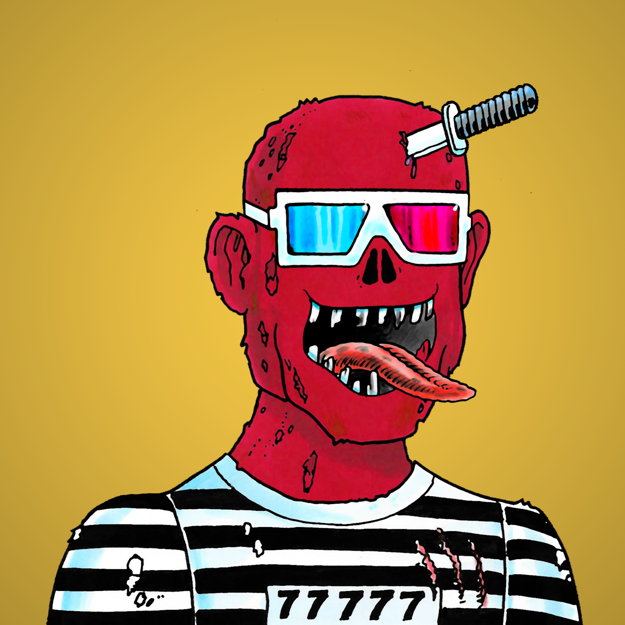 George Trosley - Jungle Freaks - Jungle Freak 20 - NFT # 20