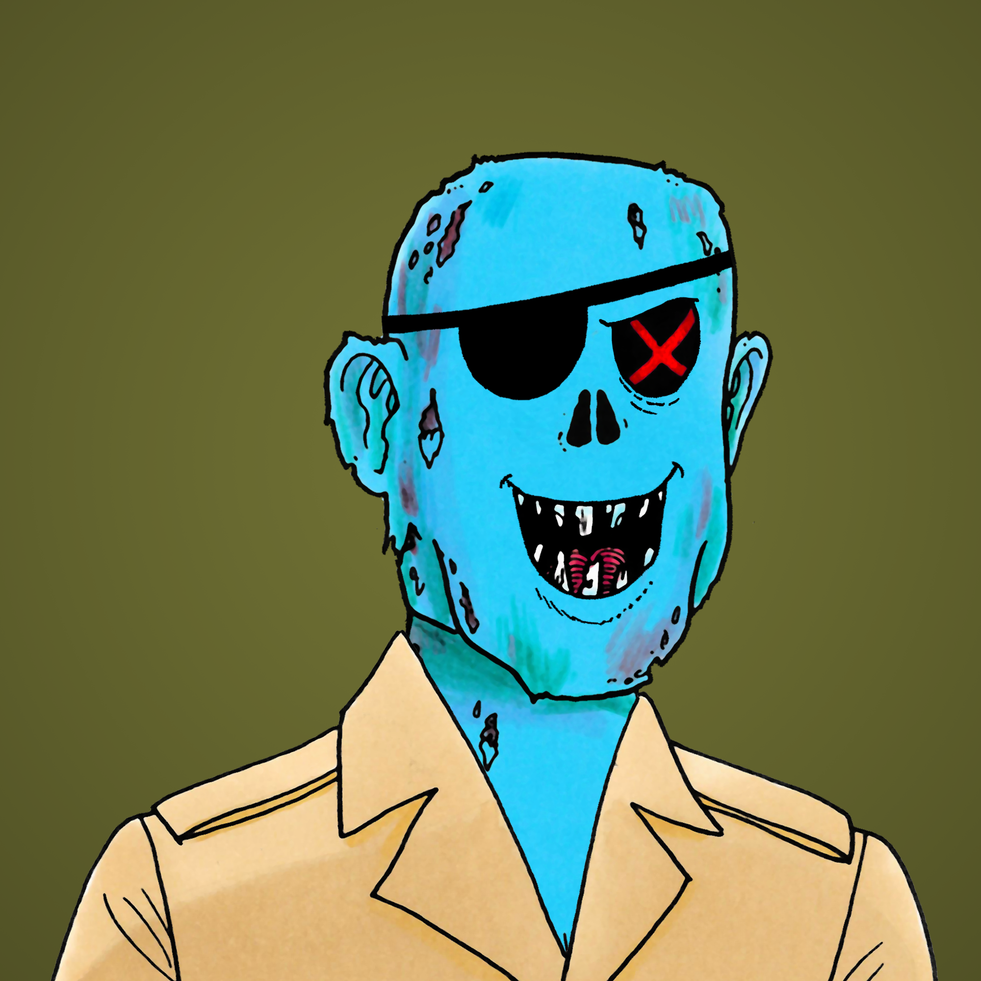 George Trosley - Jungle Freaks - Jungle Freak 2003 - NFT # 2003