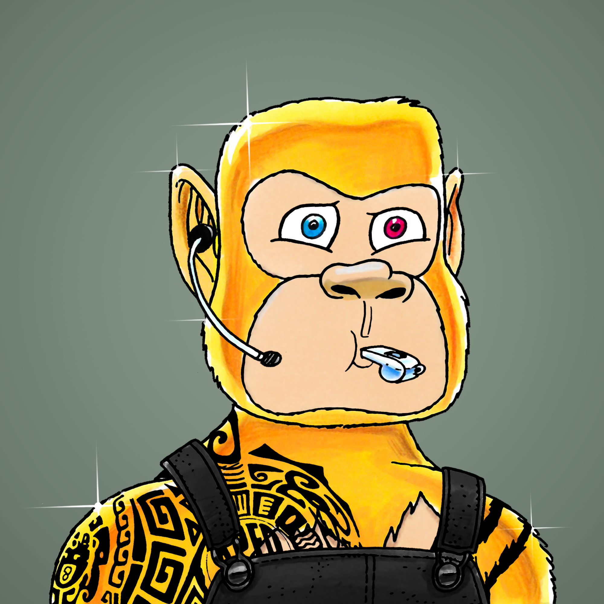 George Trosley - Jungle Freaks - Jungle Freak 2007 - NFT # 2007