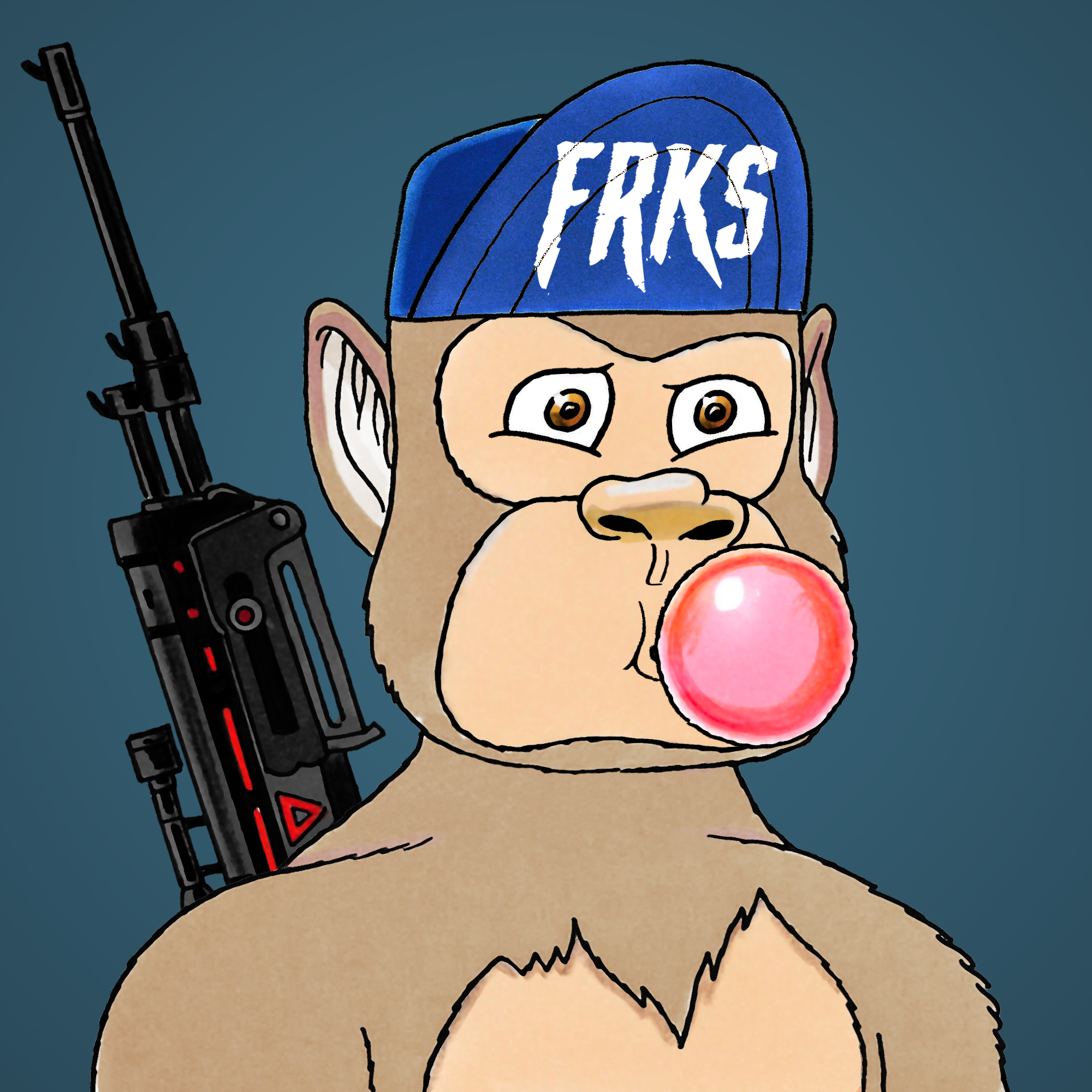 George Trosley - Jungle Freaks - Jungle Freak 2010 - NFT # 2010