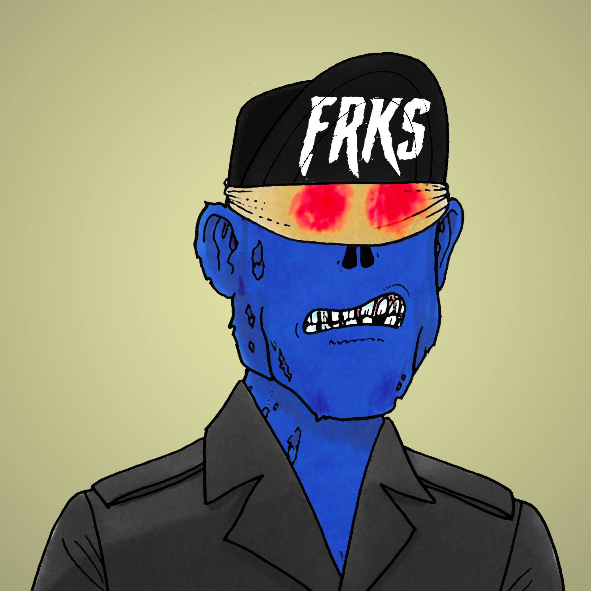 George Trosley - Jungle Freaks - Jungle Freak 2015 - NFT # 2015