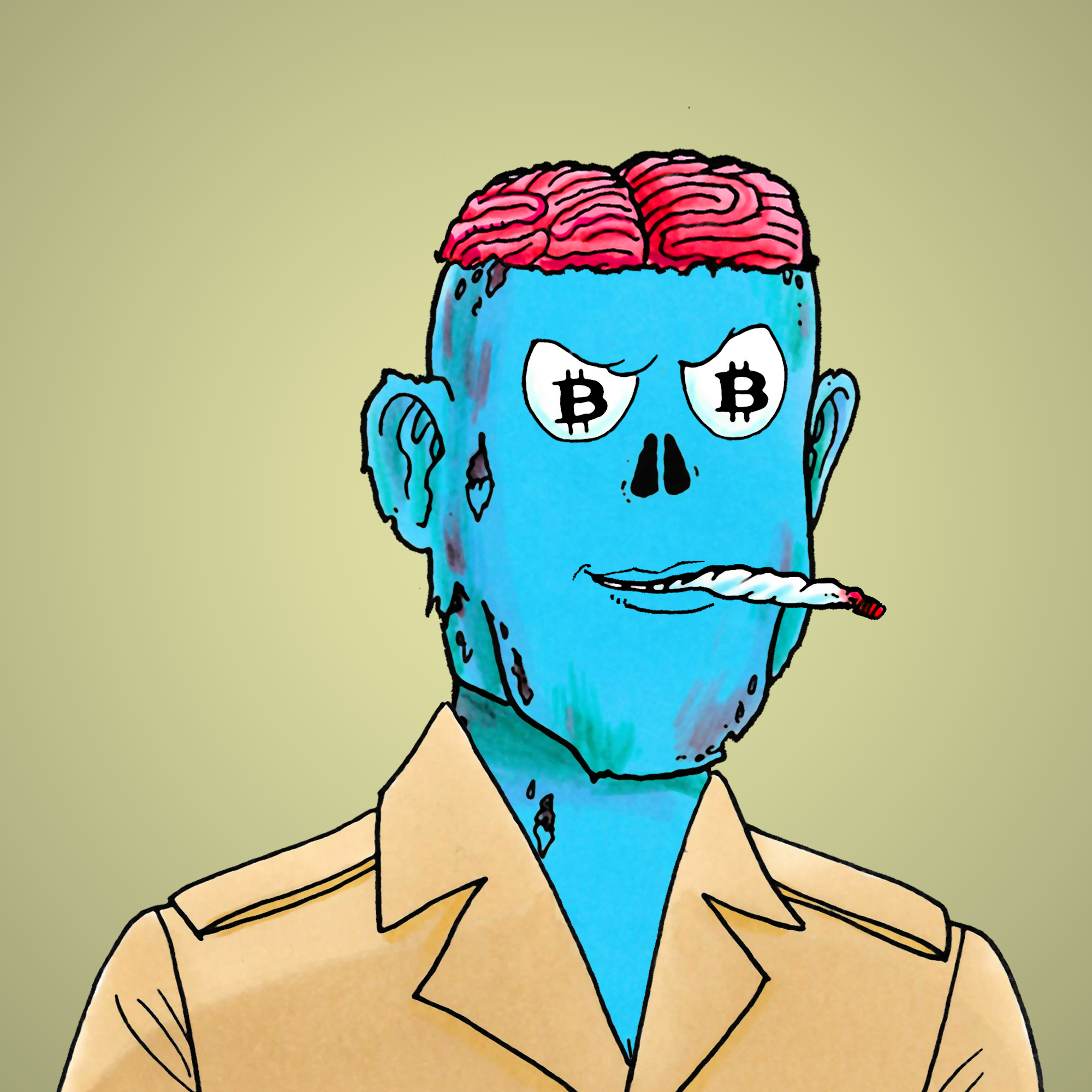 George Trosley - Jungle Freaks - Jungle Freak 2016 - NFT # 2016