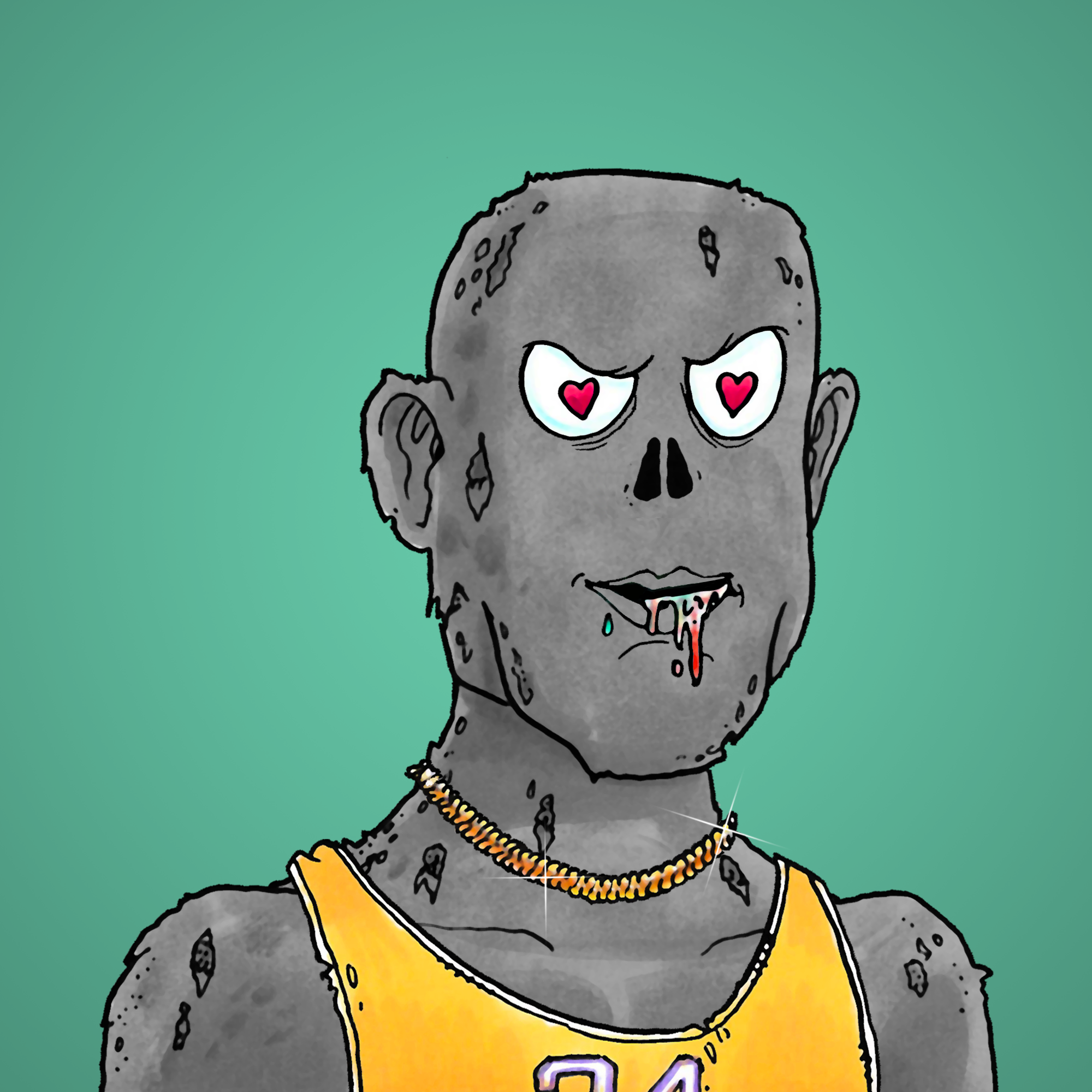 George Trosley - Jungle Freaks - Jungle Freak 2019 - NFT # 2019