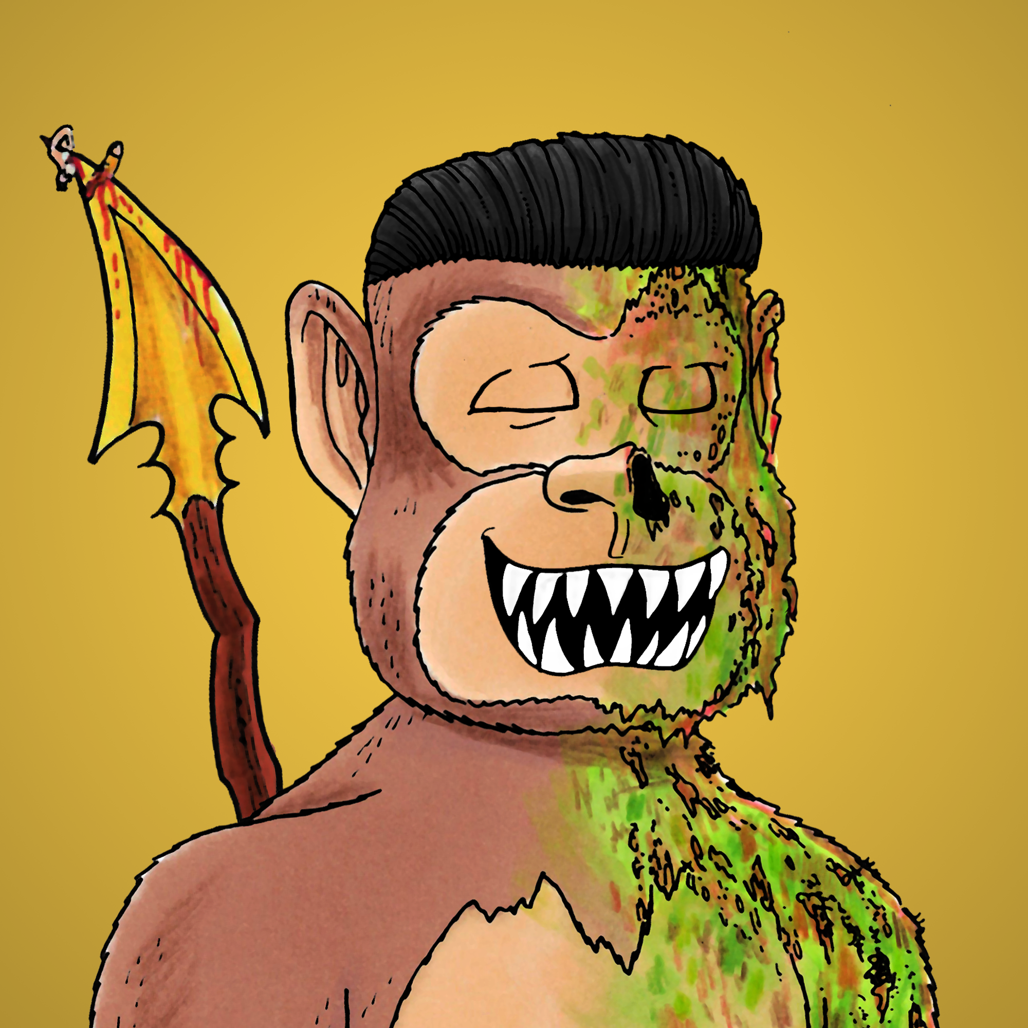 George Trosley - Jungle Freaks - Jungle Freak 2020 - NFT # 2020