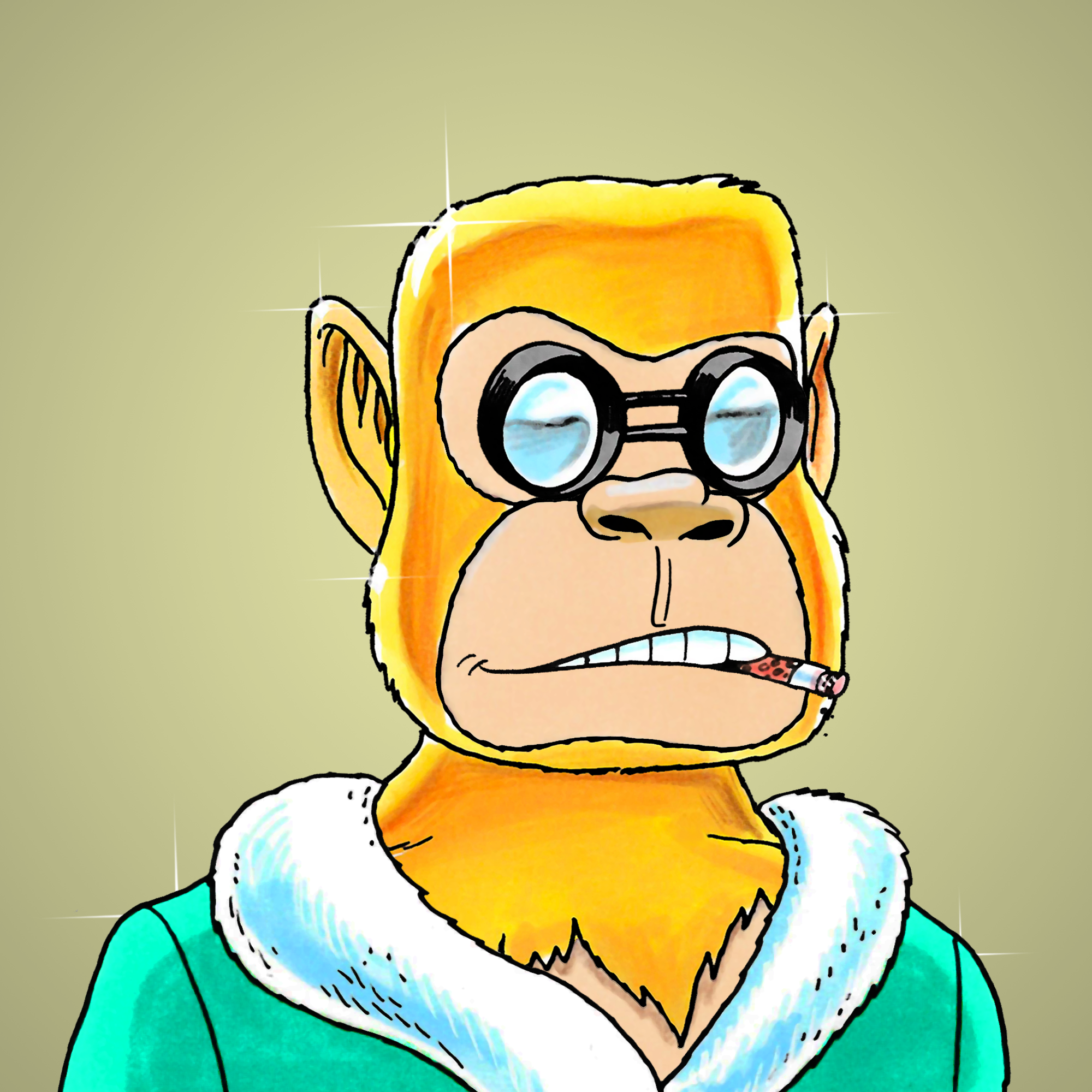 George Trosley - Jungle Freaks - Jungle Freak 2023 - NFT # 2023