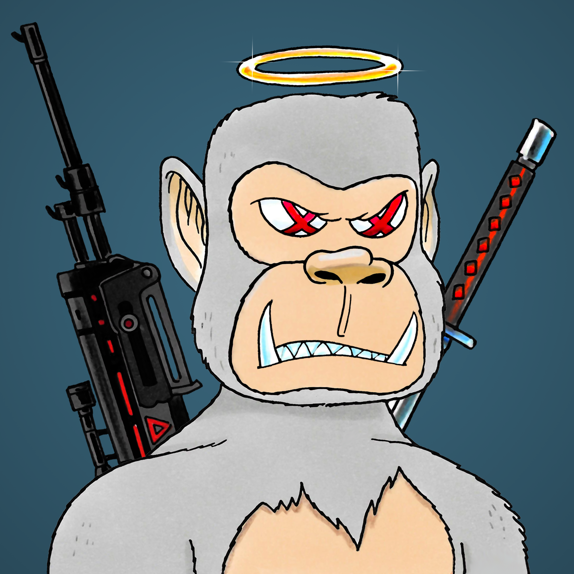 George Trosley - Jungle Freaks - Jungle Freak 2024 - NFT # 2024