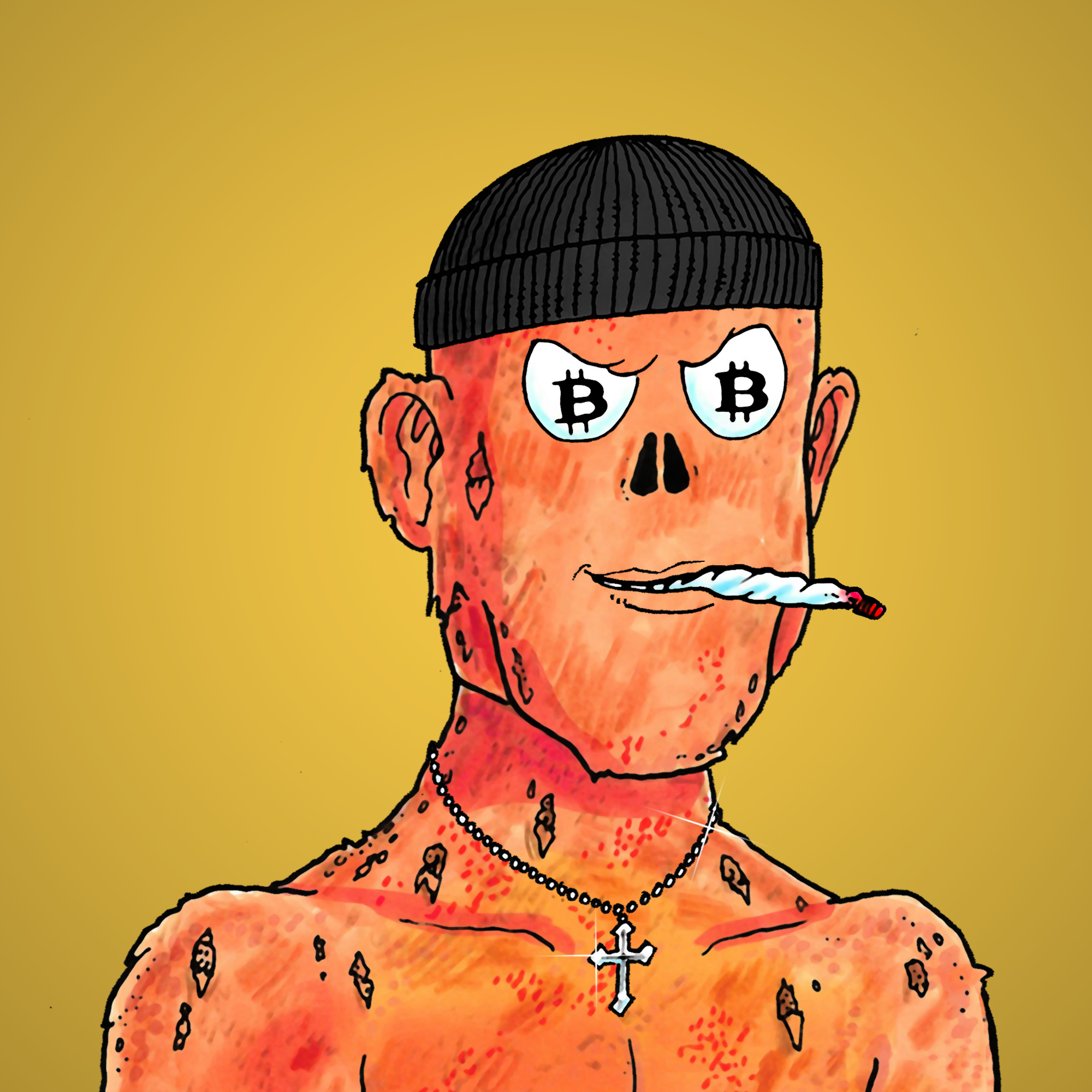 George Trosley - Jungle Freaks - Jungle Freak 2029 - NFT # 2029