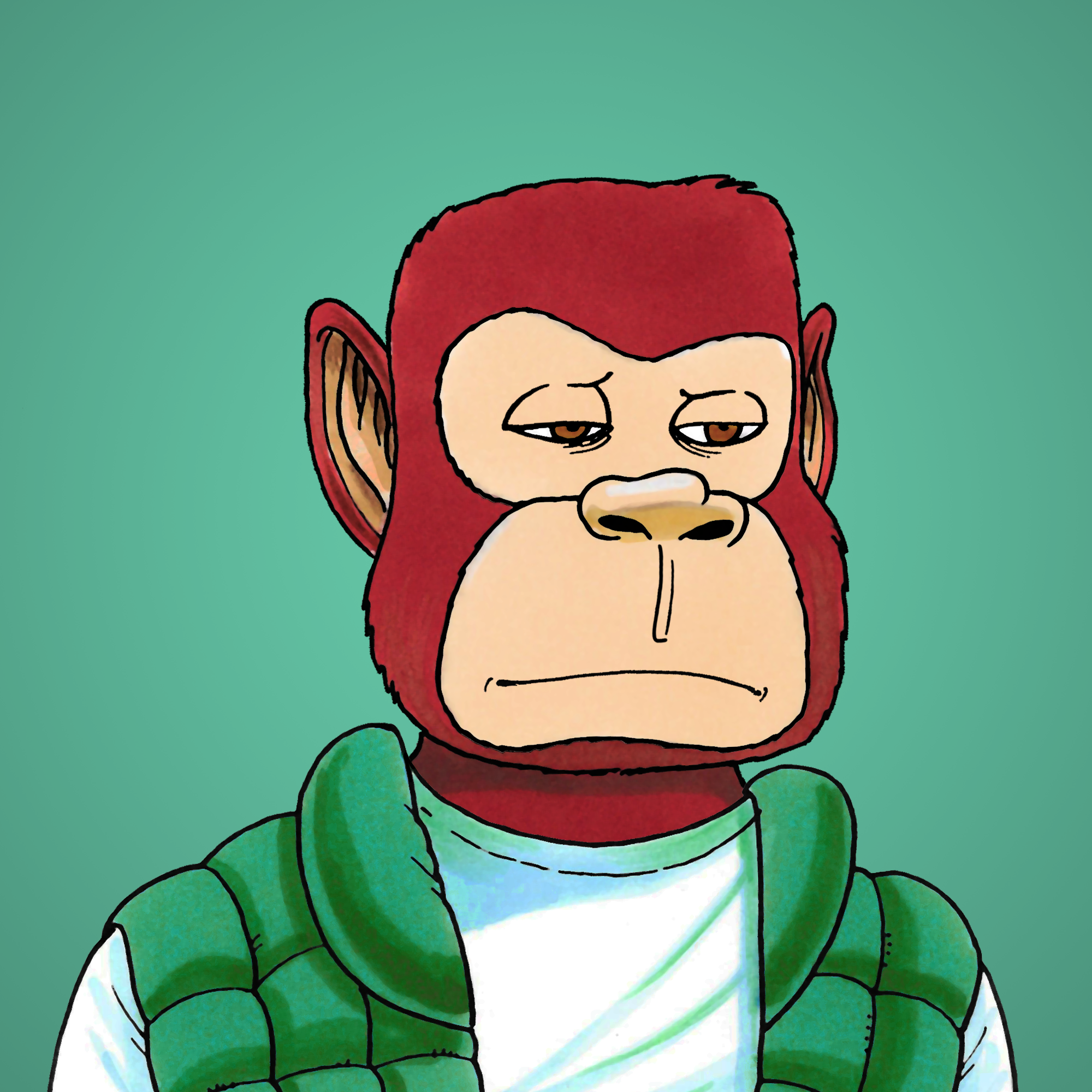 George Trosley - Jungle Freaks - Jungle Freak 2030 - NFT # 2030