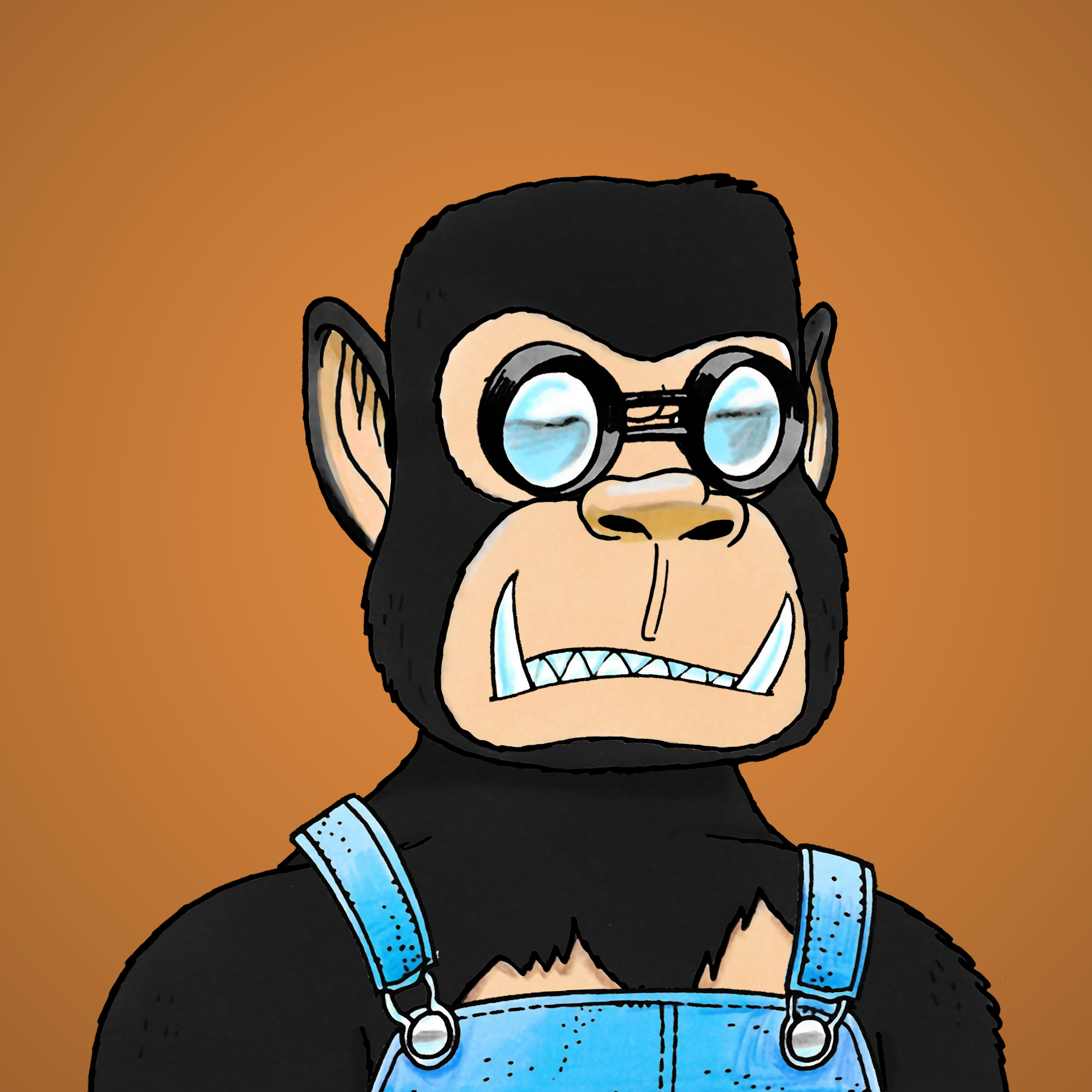 George Trosley - Jungle Freaks - Jungle Freak 2031 - NFT # 2031